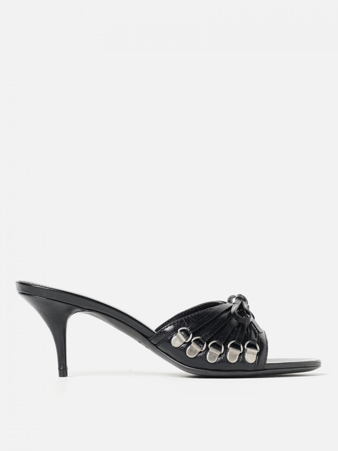 Balenciaga Heeled Sandal Woman color Black