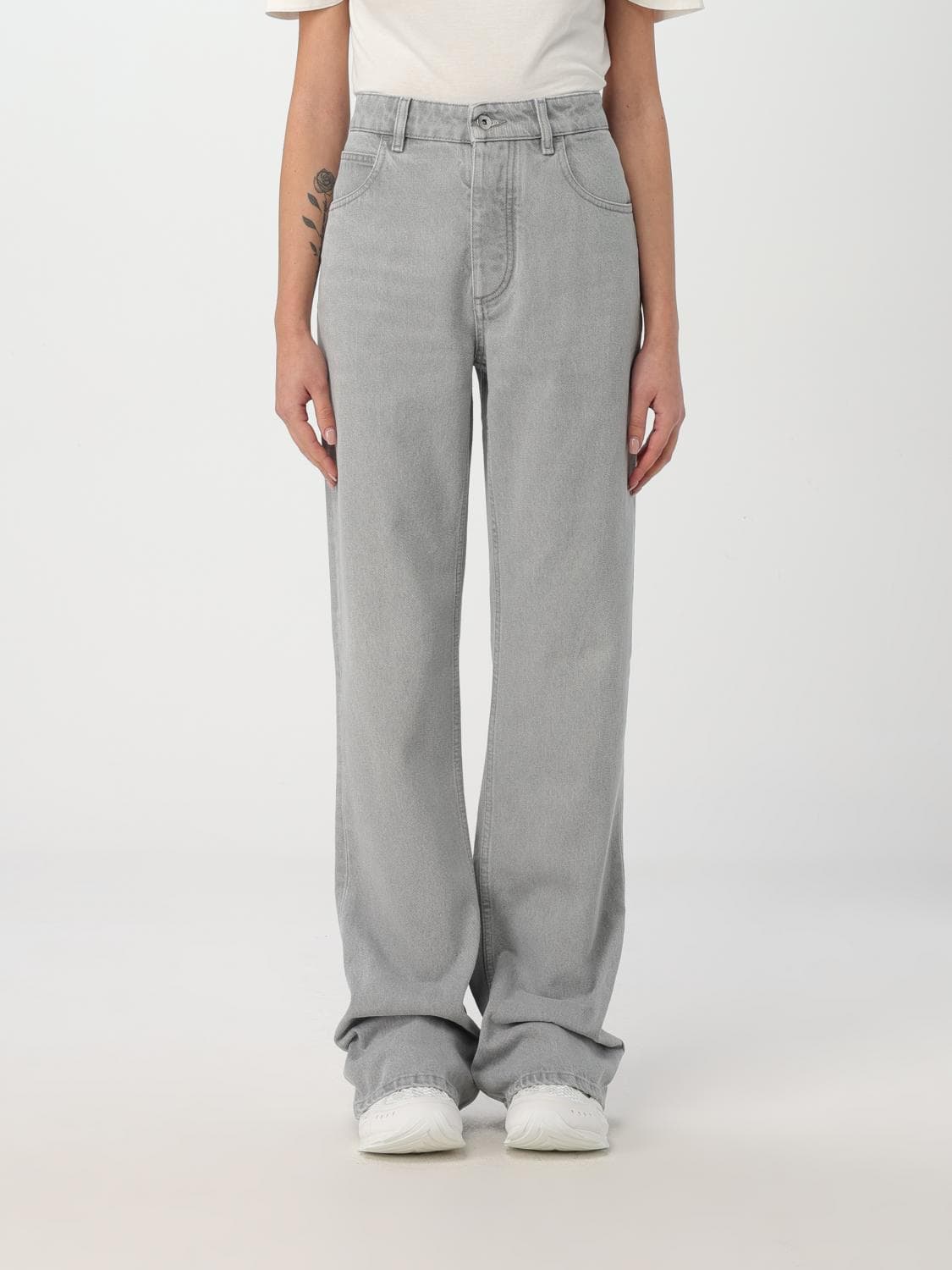 Bottega Veneta Jeans Woman color Grey
