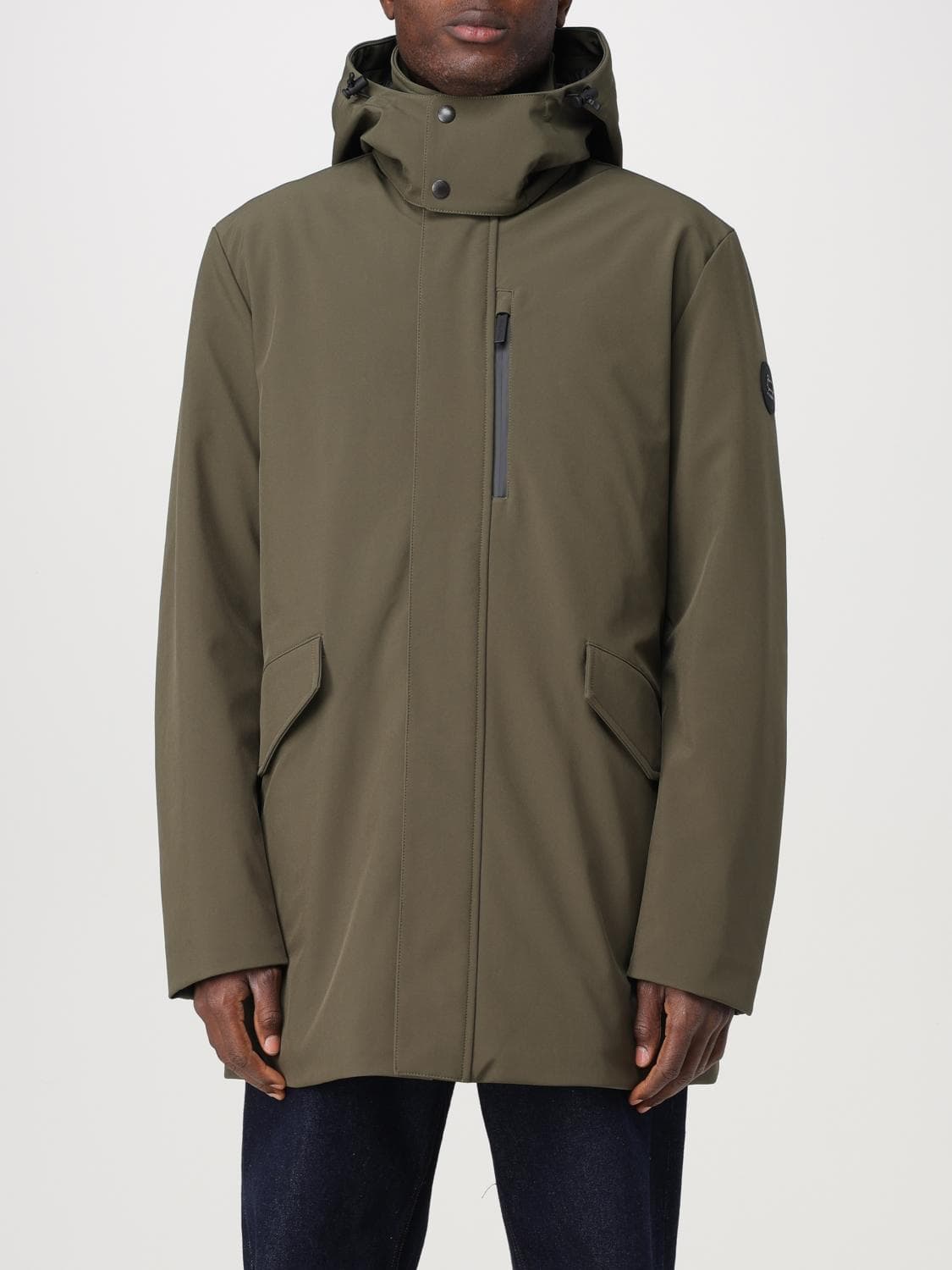 Woolrich Jacket Men color Green · M