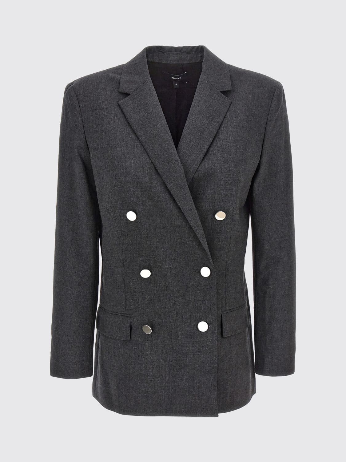 Theory Jacket Woman color Grey