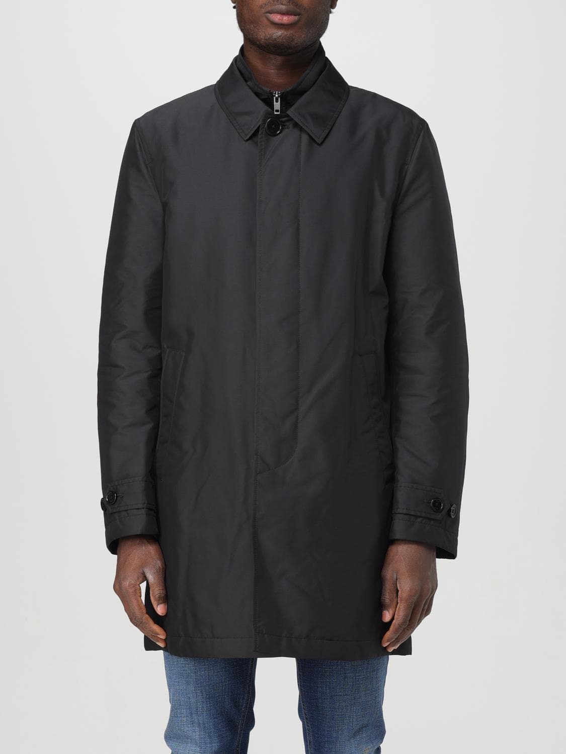 Fay Coat Men color Black
