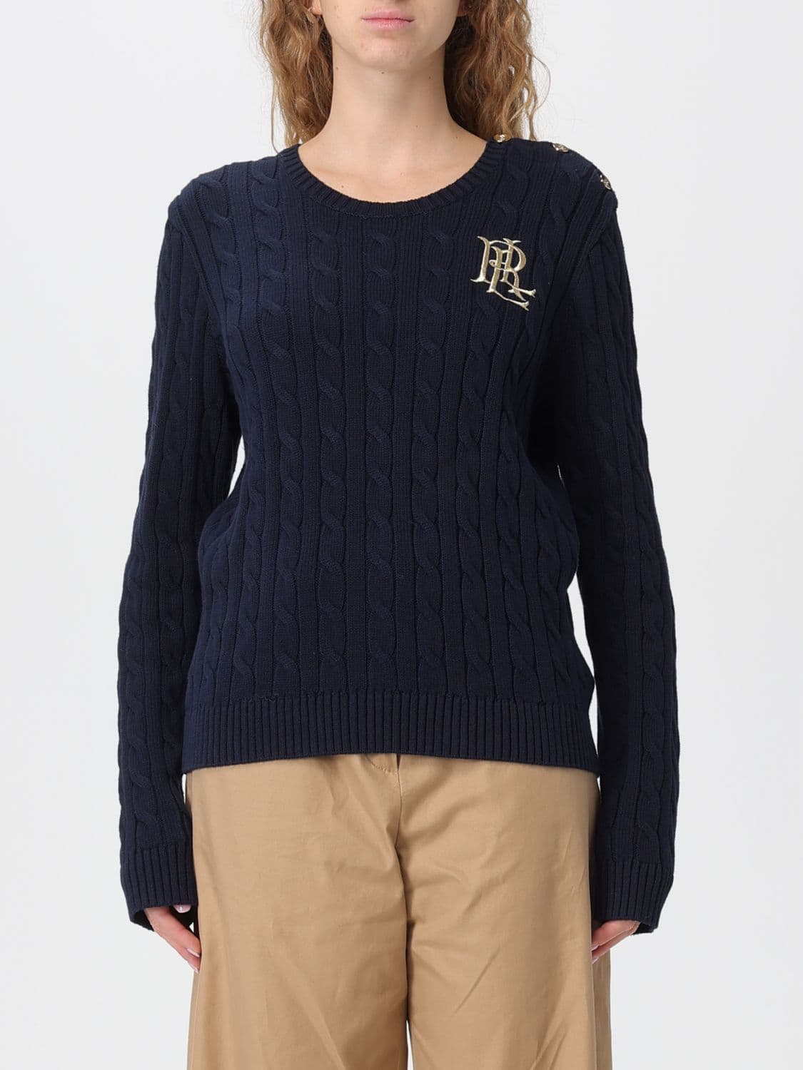 Lauren Ralph Lauren Sweater Woman color Blue 1 · L