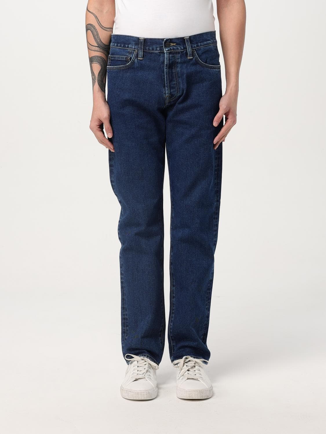 Carhartt Wip Pants Men color Blue · 33