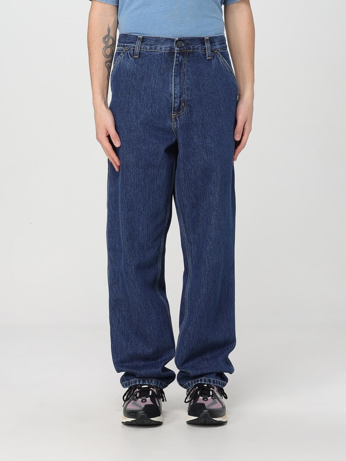 Carhartt Wip Pants Men color Blue 1 · 31