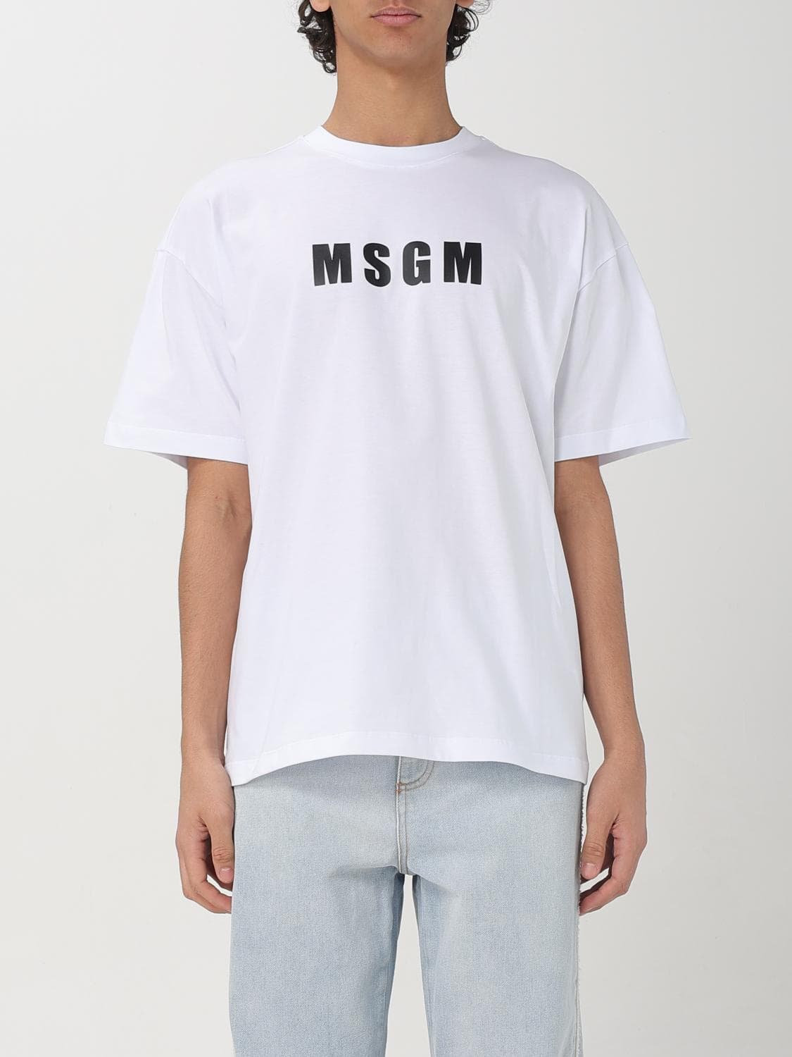 Msgm T-Shirt Men color White