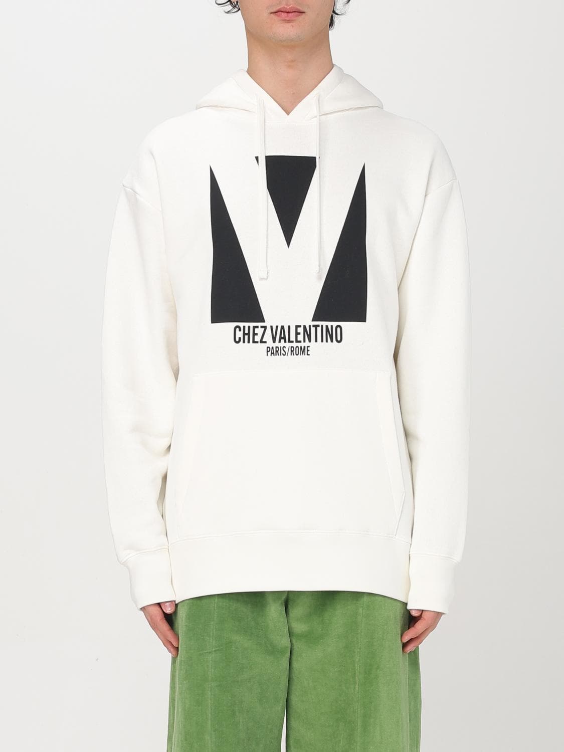 Valentino Sweatshirt Men color Ivory