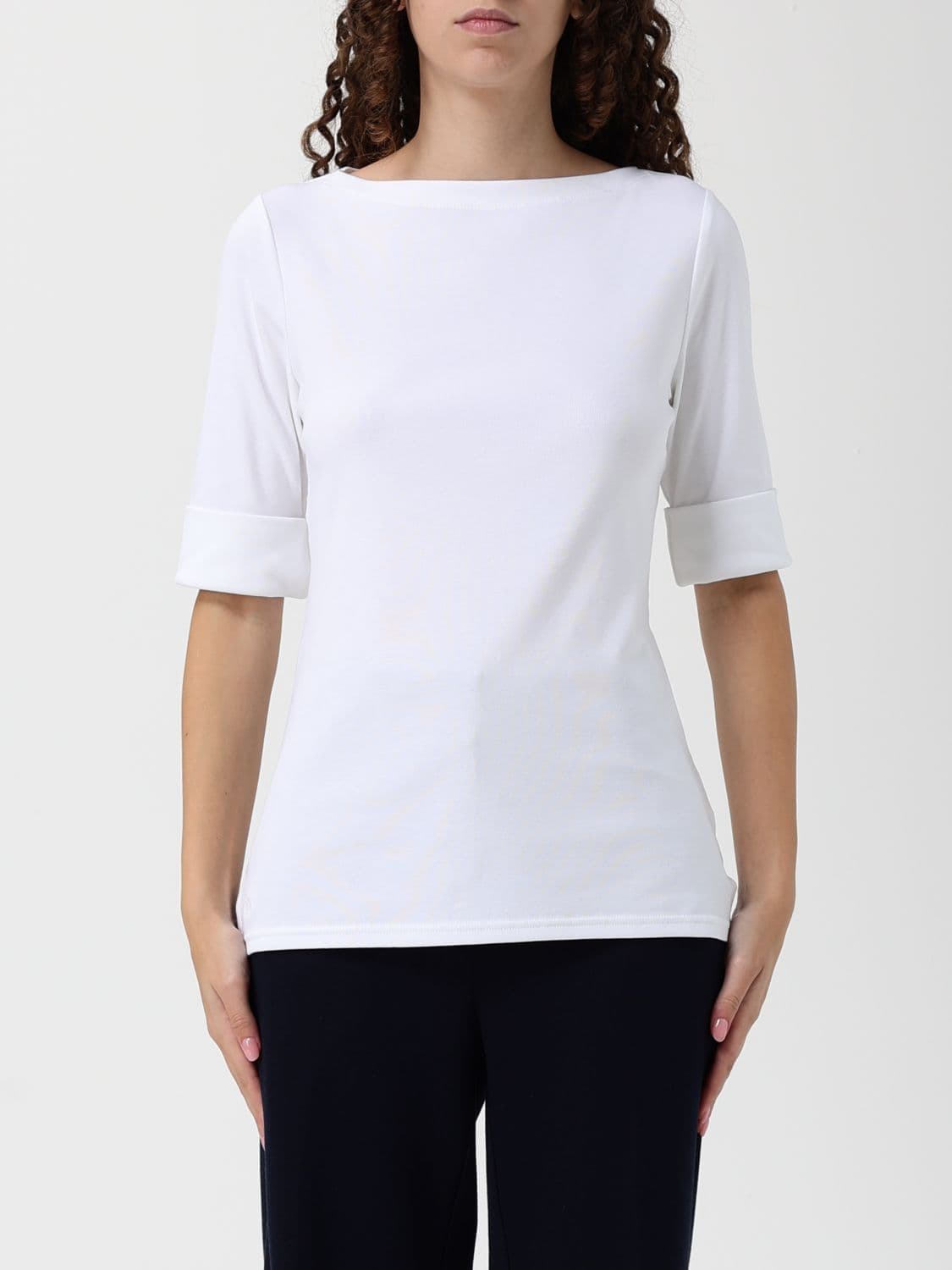 Lauren Ralph Lauren T-Shirt Woman color White 1 · L