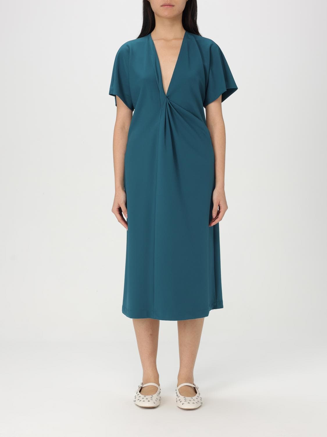Moschino Jeans Dress Woman color Teal