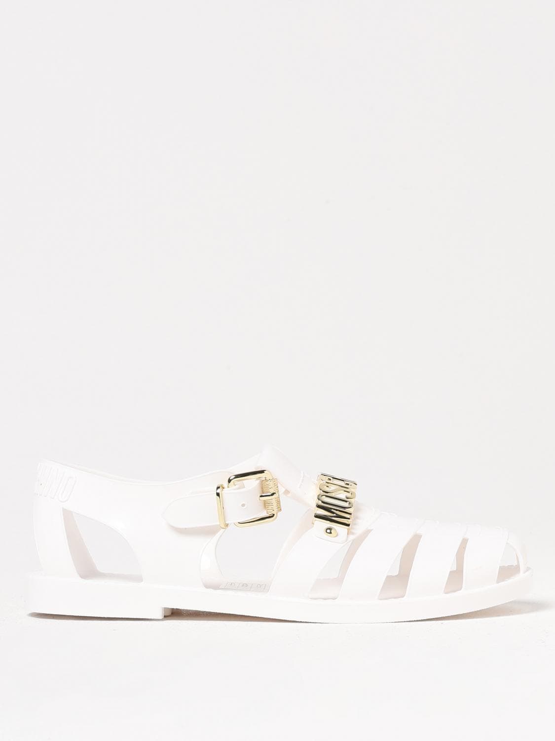 Moschino Couture Heeled Sandal Woman color White · 36