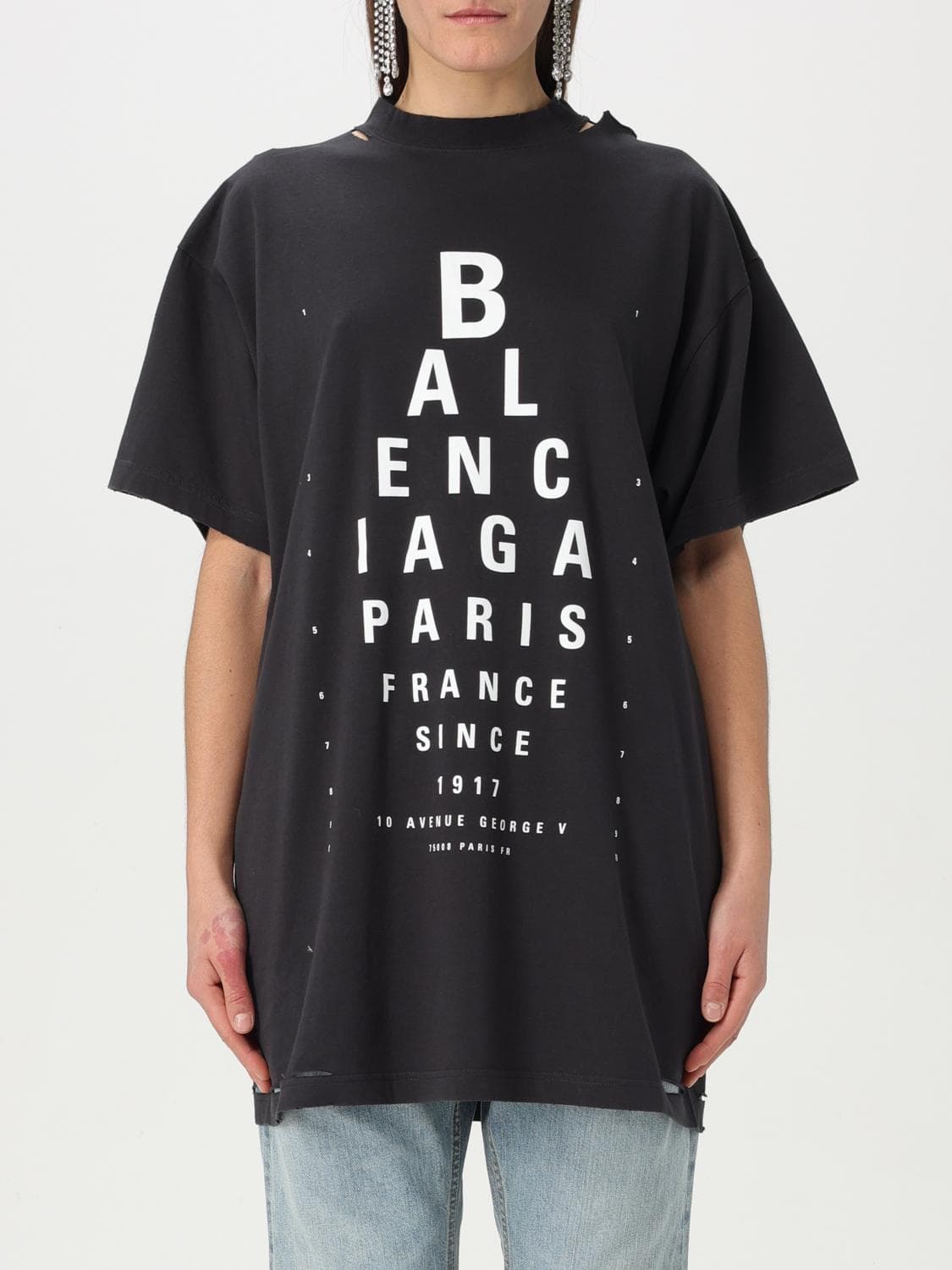 Balenciaga T-Shirt Woman color Multicolor