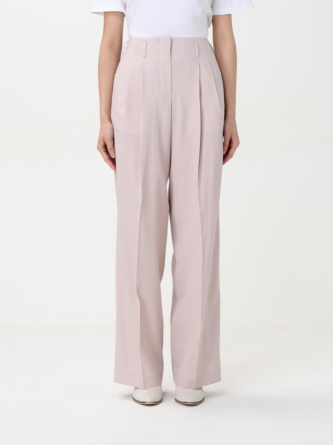 Golden Goose Pants Woman color Pink