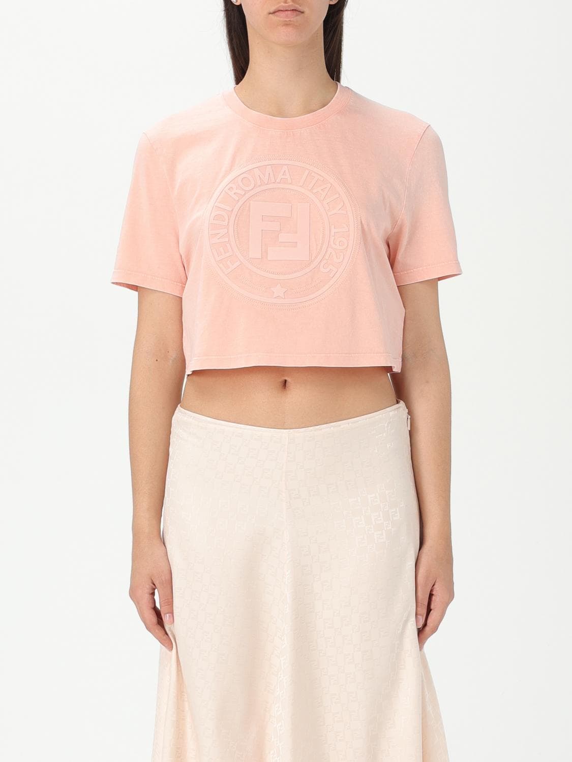 Fendi T-Shirt Woman color Pink