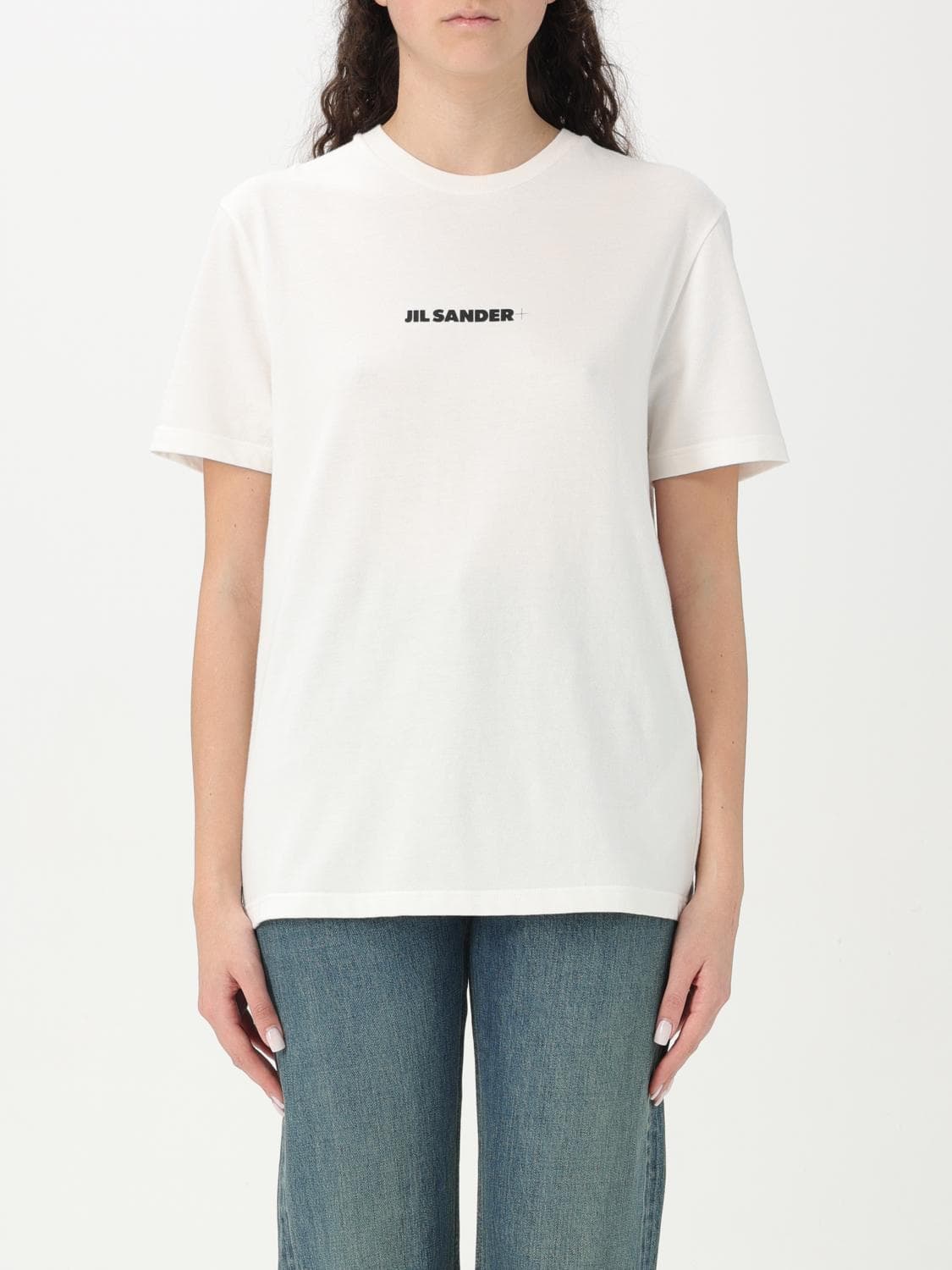 Jil Sander T-Shirt Woman color Yellow Cream · S
