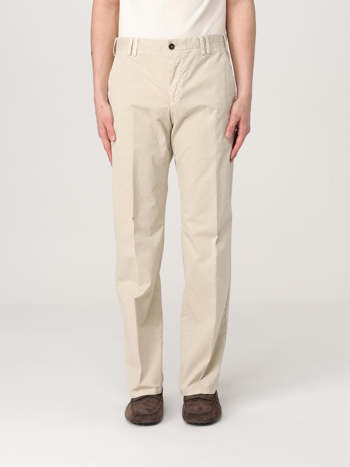 Pt Torino Pants Men color Beige