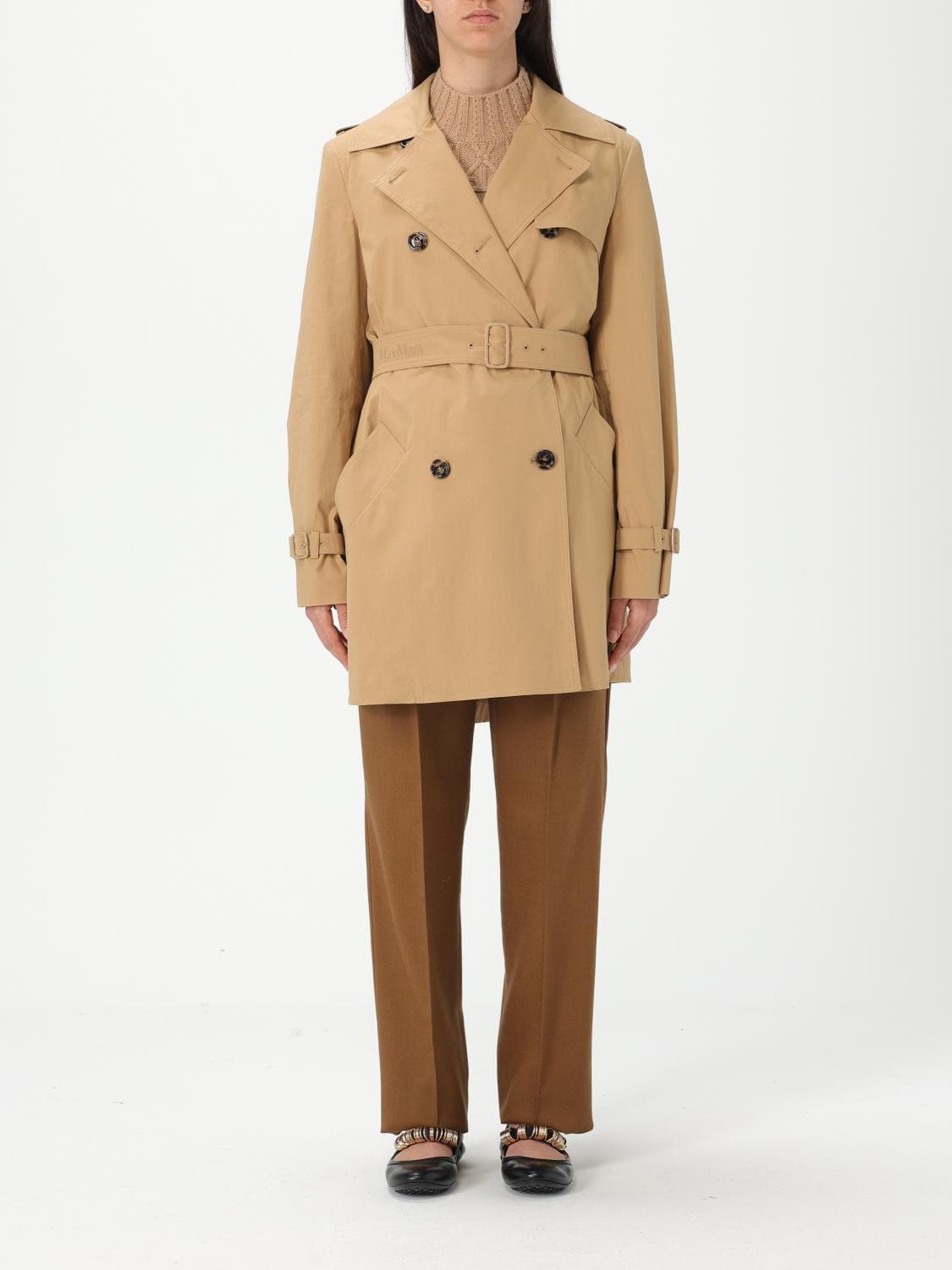 Max Mara Jacket Woman color Leather