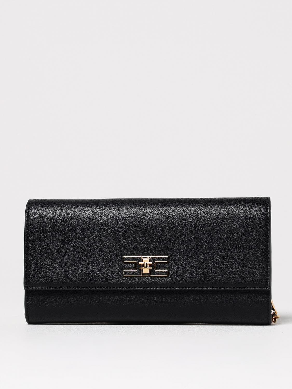 Elisabetta Franchi Clutch Woman color Black