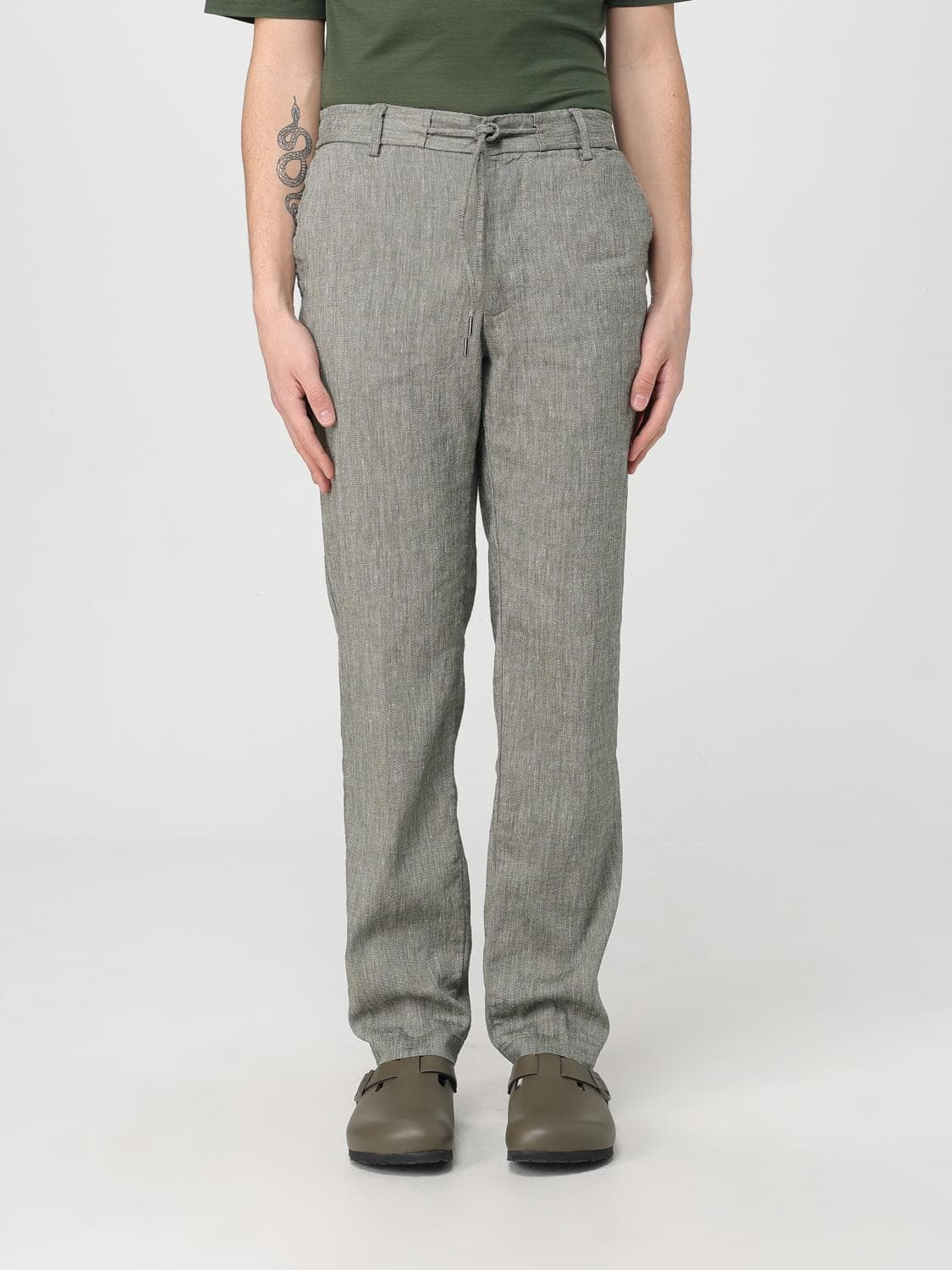 Boss Pants Men color Green · 44