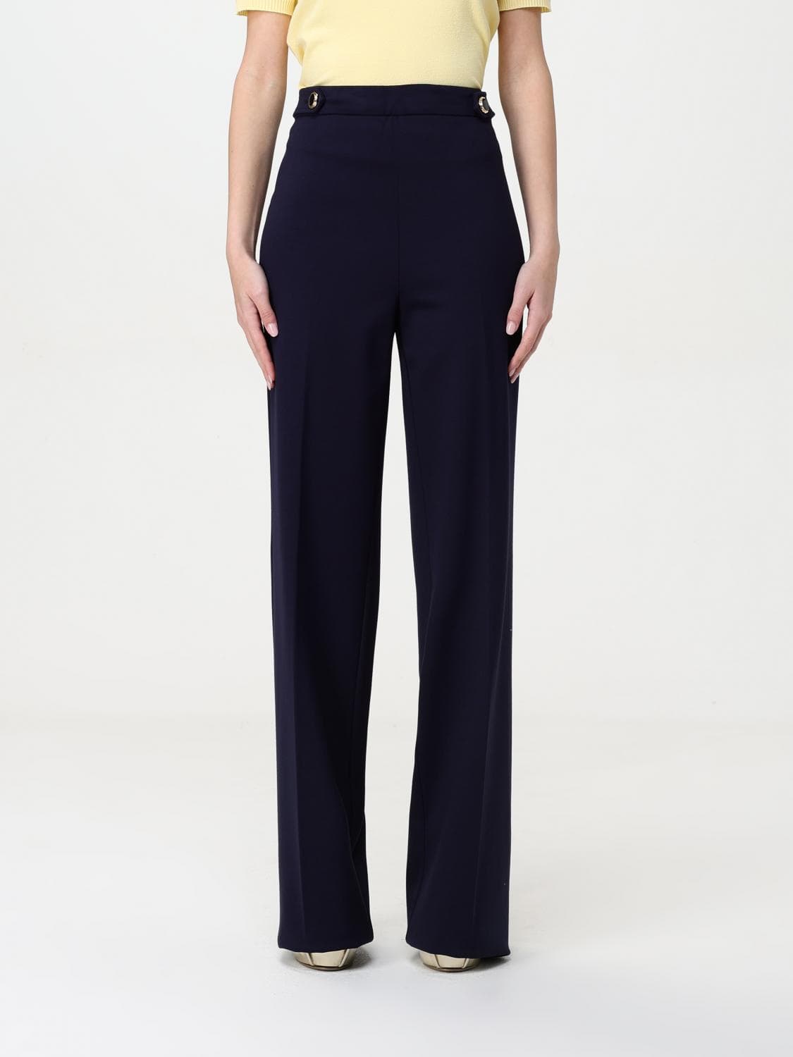 Twinset Pants Woman color Blue