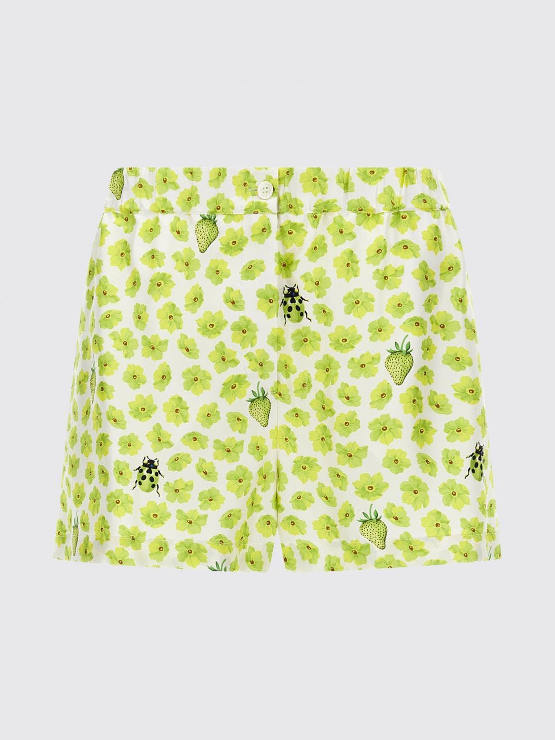 Versace Shorts Woman color Green