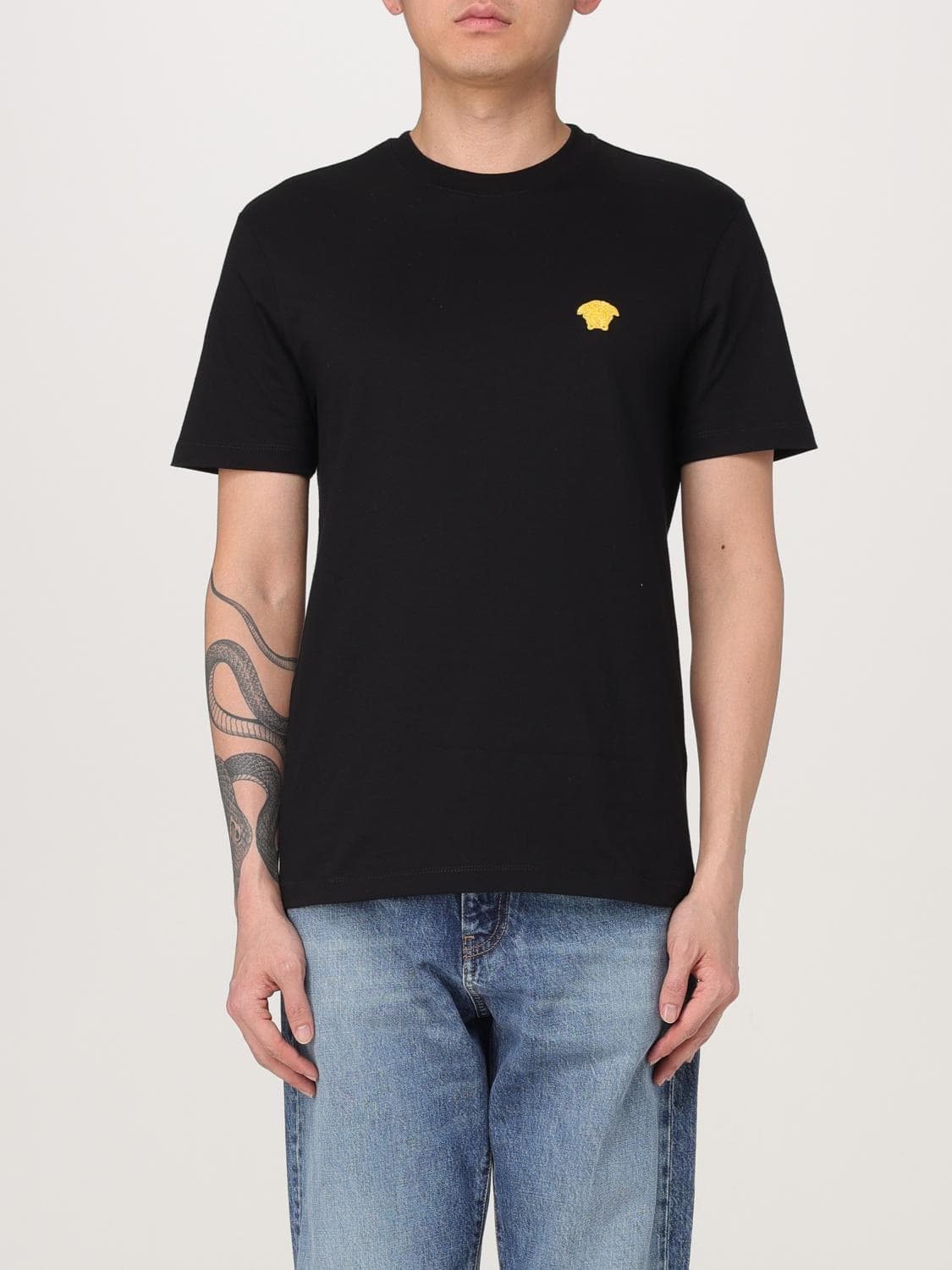 Versace T-Shirt Men color Black