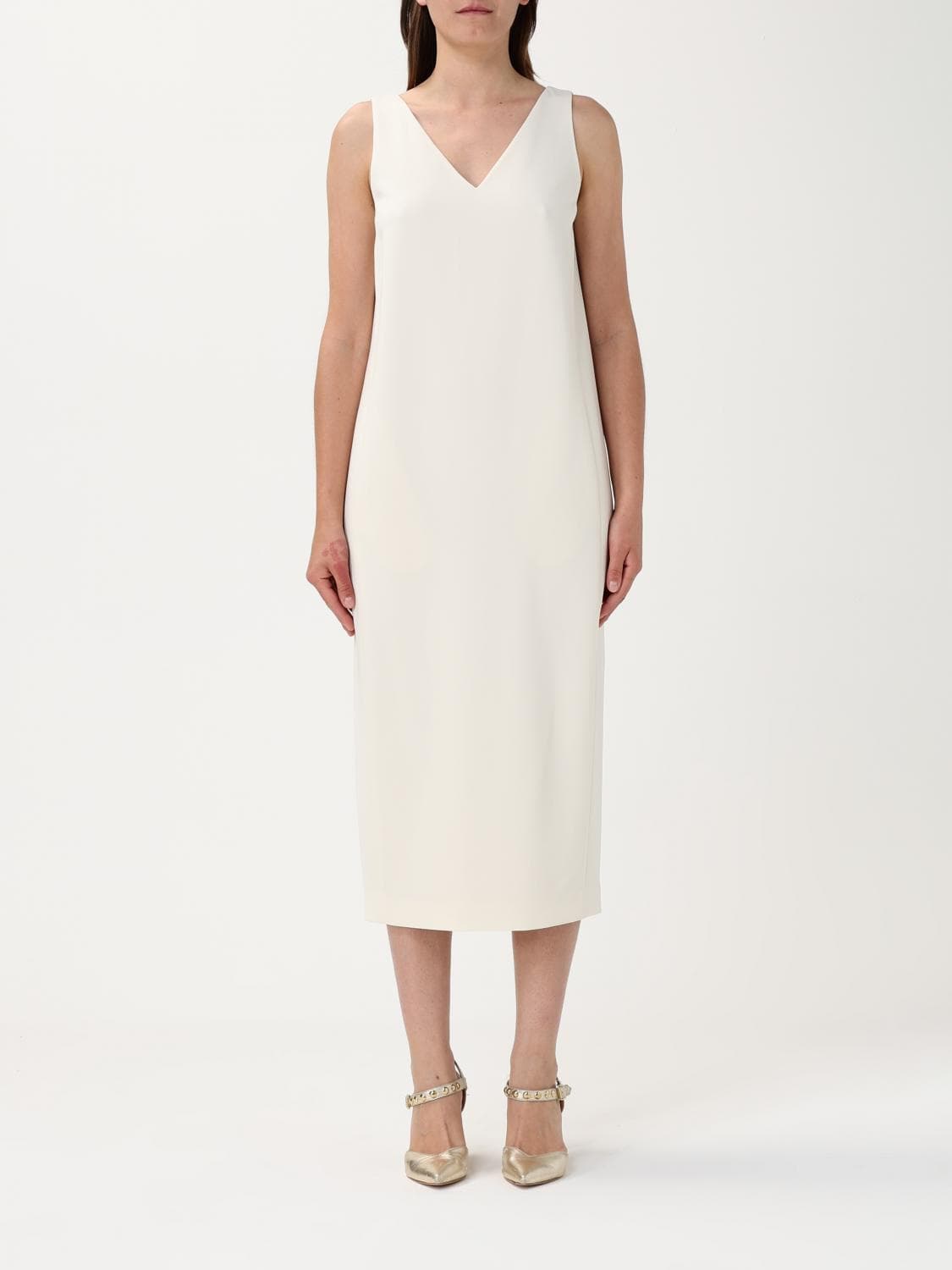 Theory Dress Woman color Ivory · 8