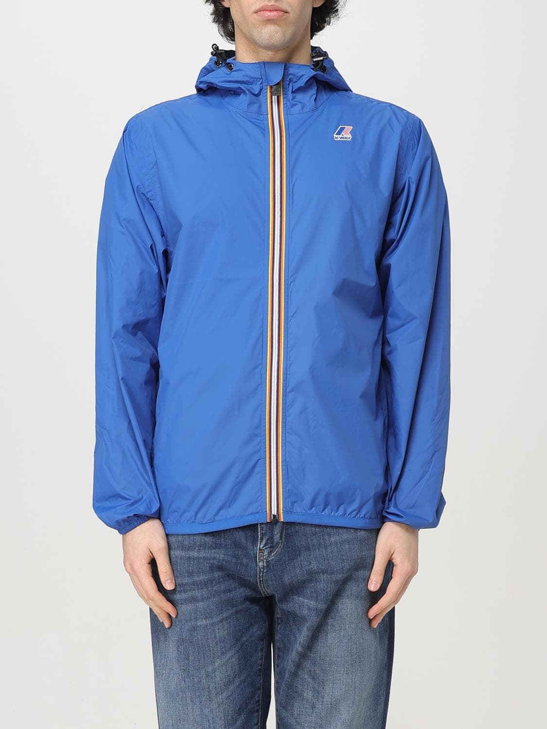 K-Way Jacket Men color Blue