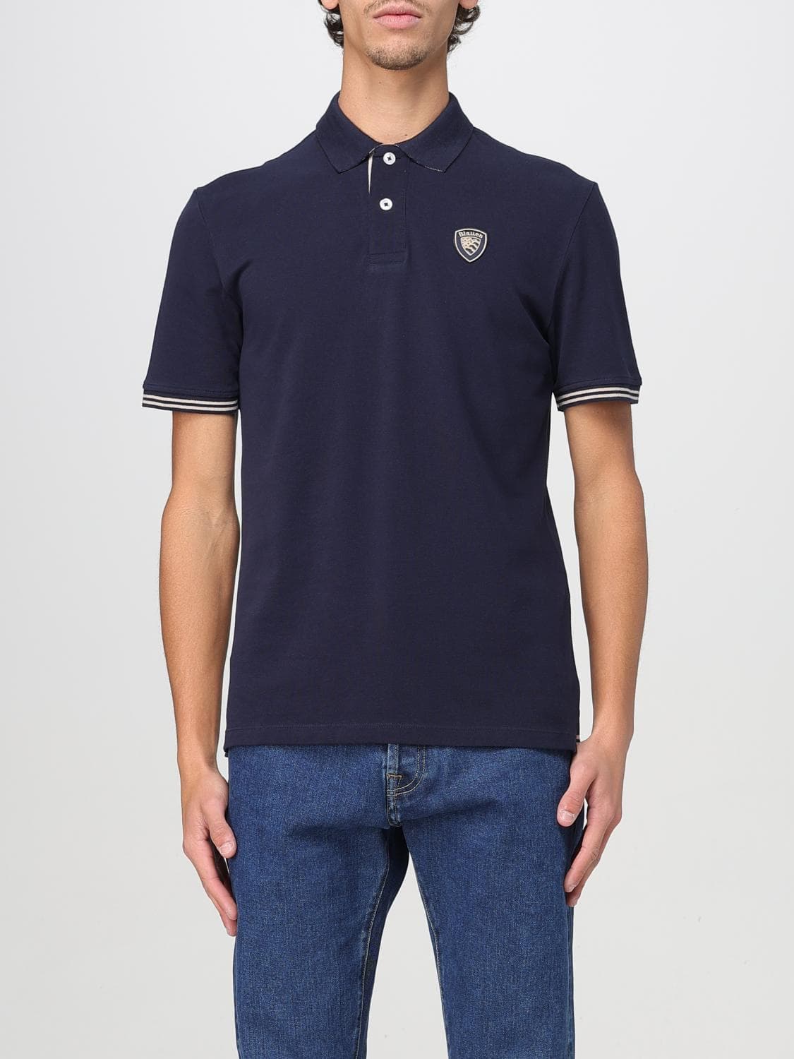 Blauer Polo Shirt Men color Blue