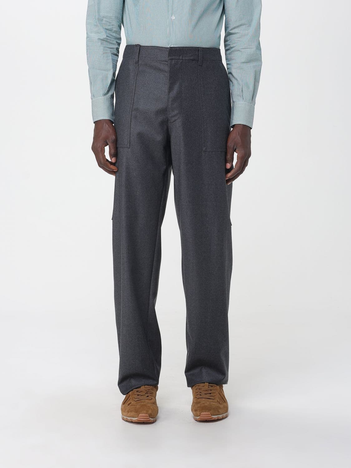 Etro Pants Men color Grey