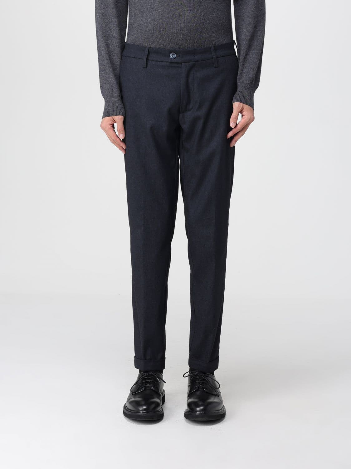 Re-Hash Pants Men color Blue