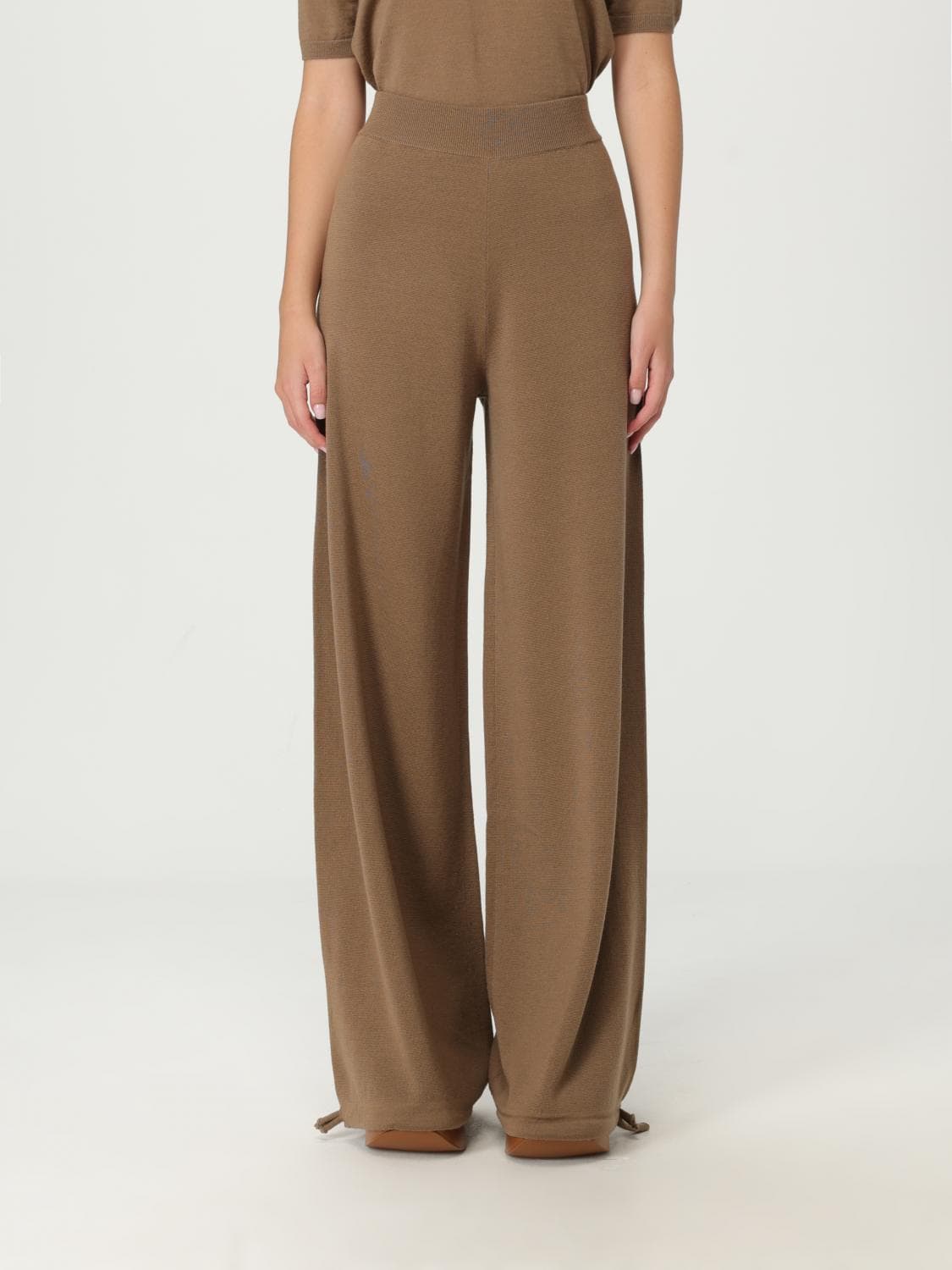 Max Mara Pants Woman color Hazel