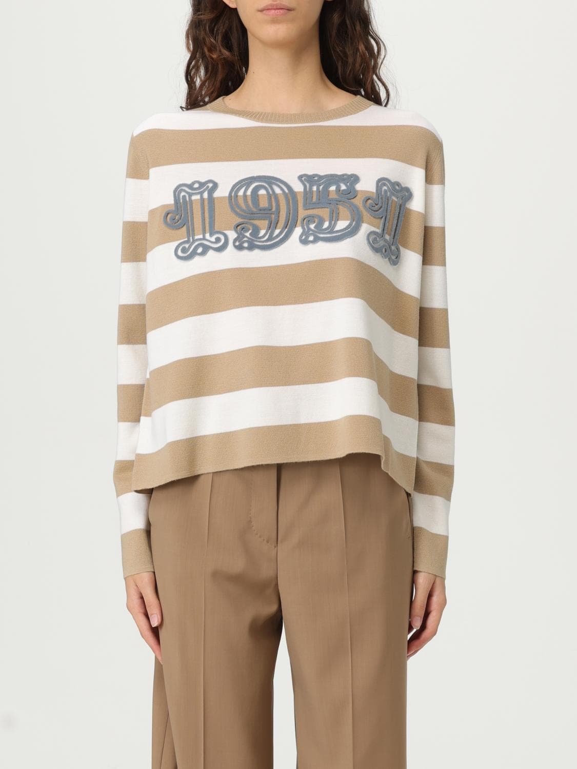 Max Mara Sweater Woman color White 1
