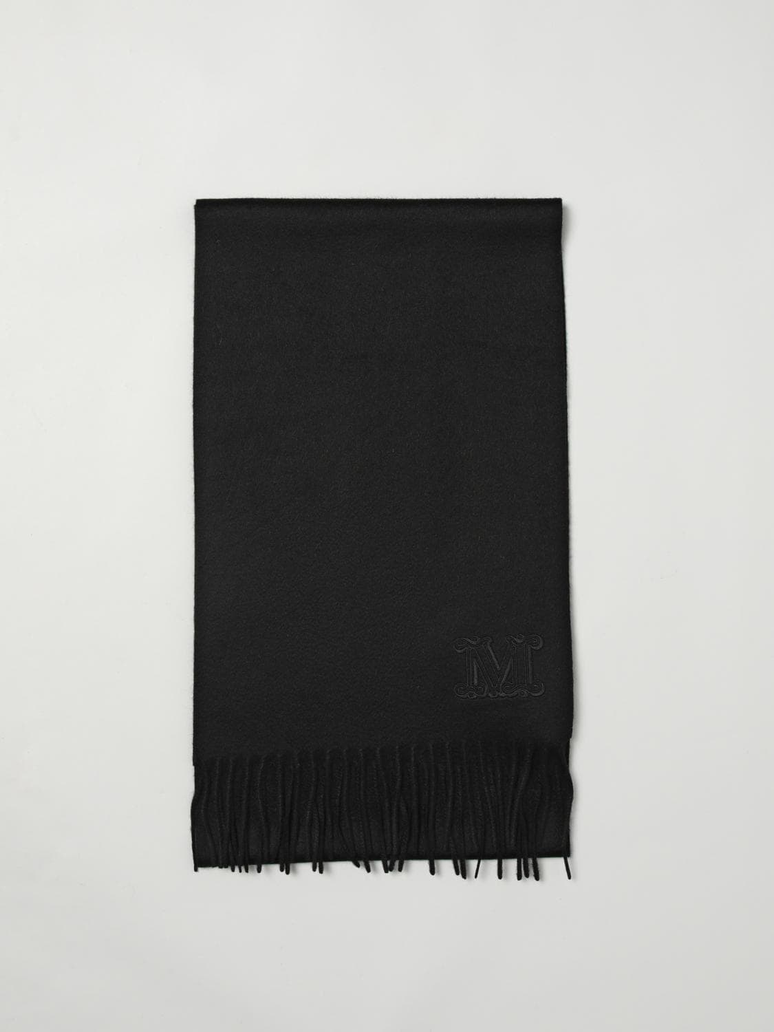 Max Mara Scarf Woman color Black