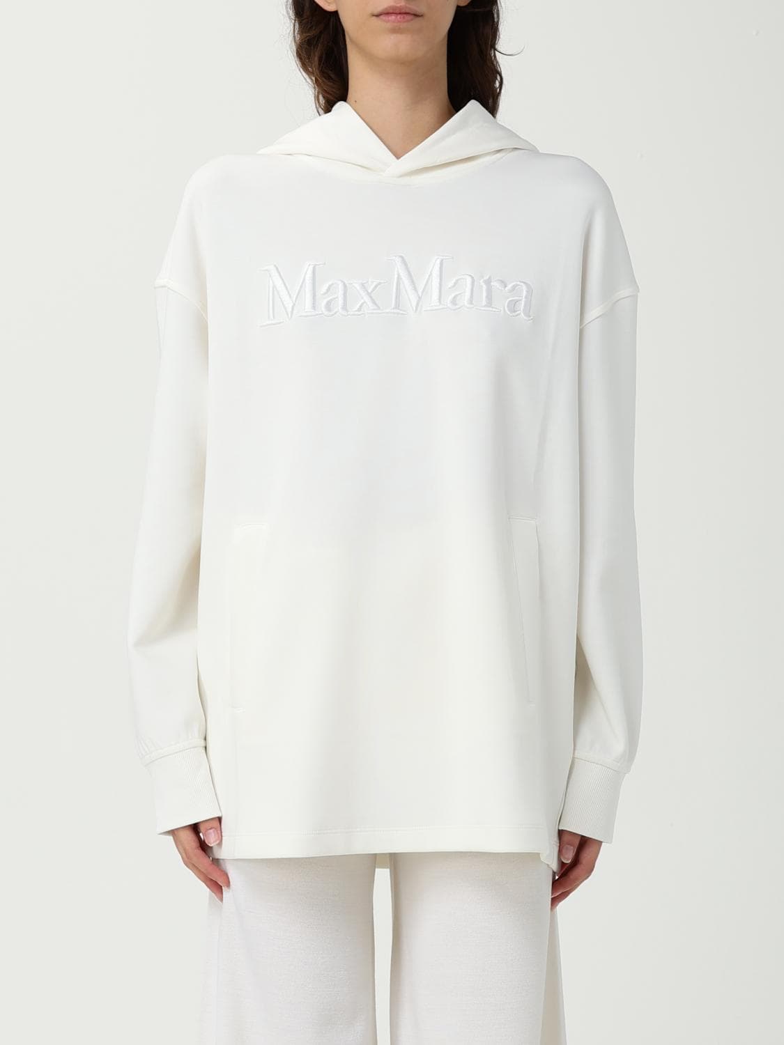's Max Mara Sweatshirt Woman color White