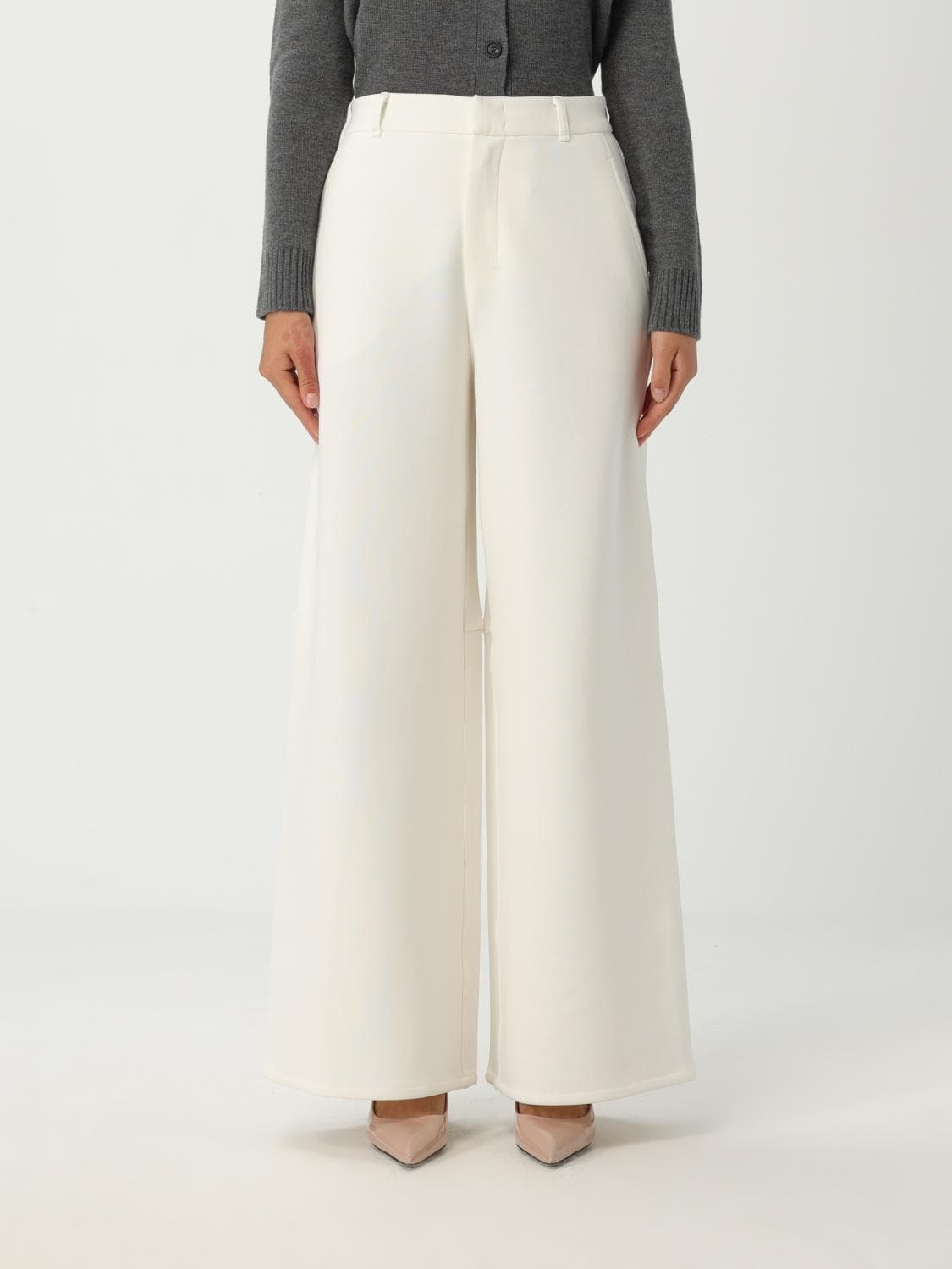 's Max Mara Pants Woman color White