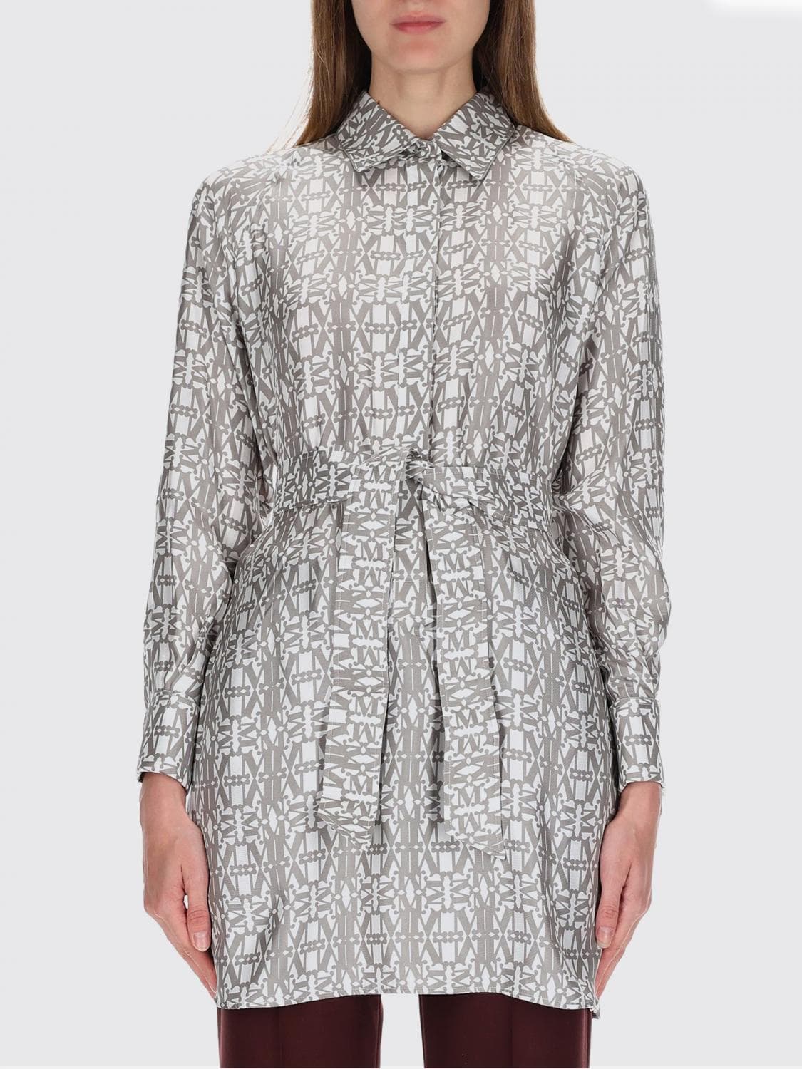 Max Mara Dress Woman color Pearl