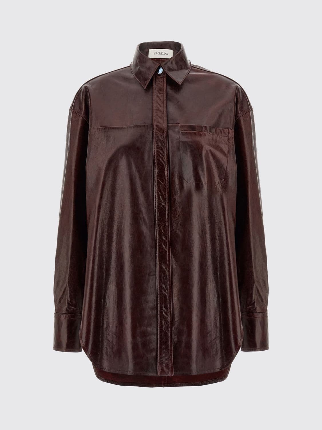 Sportmax Shirt Woman color Burgundy