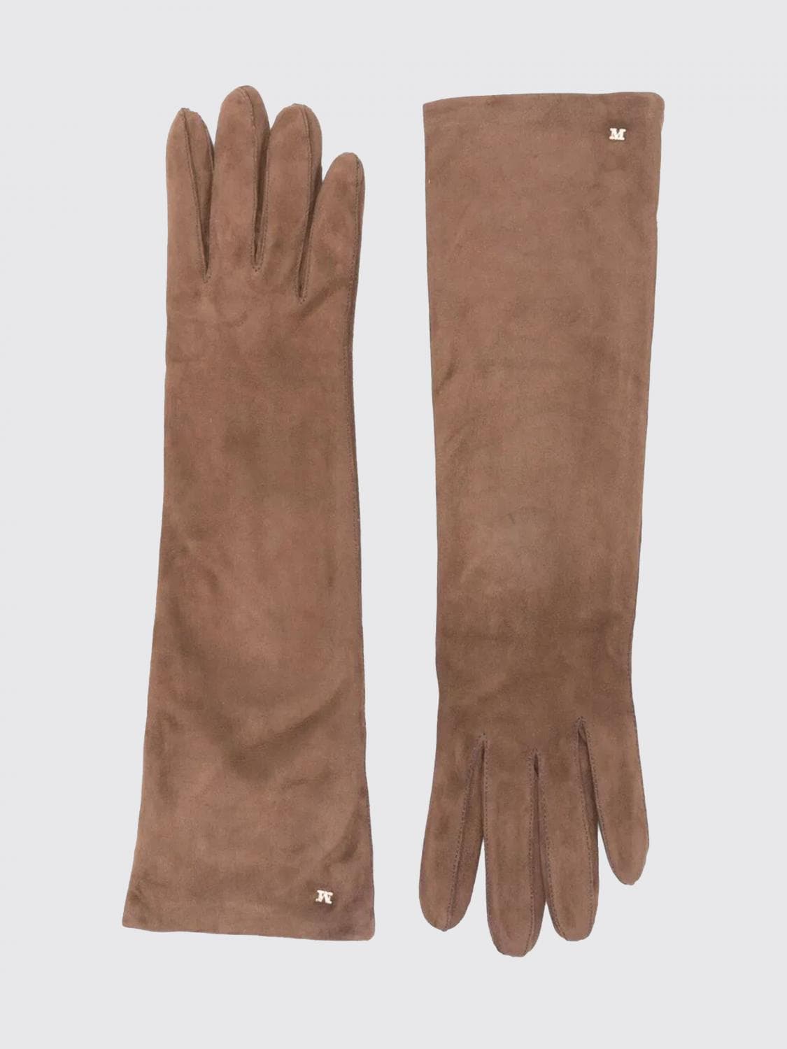 Max Mara Gloves Woman color Leather