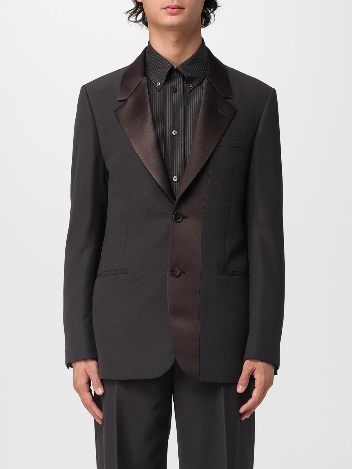 Fendi Jacket Men color Brown