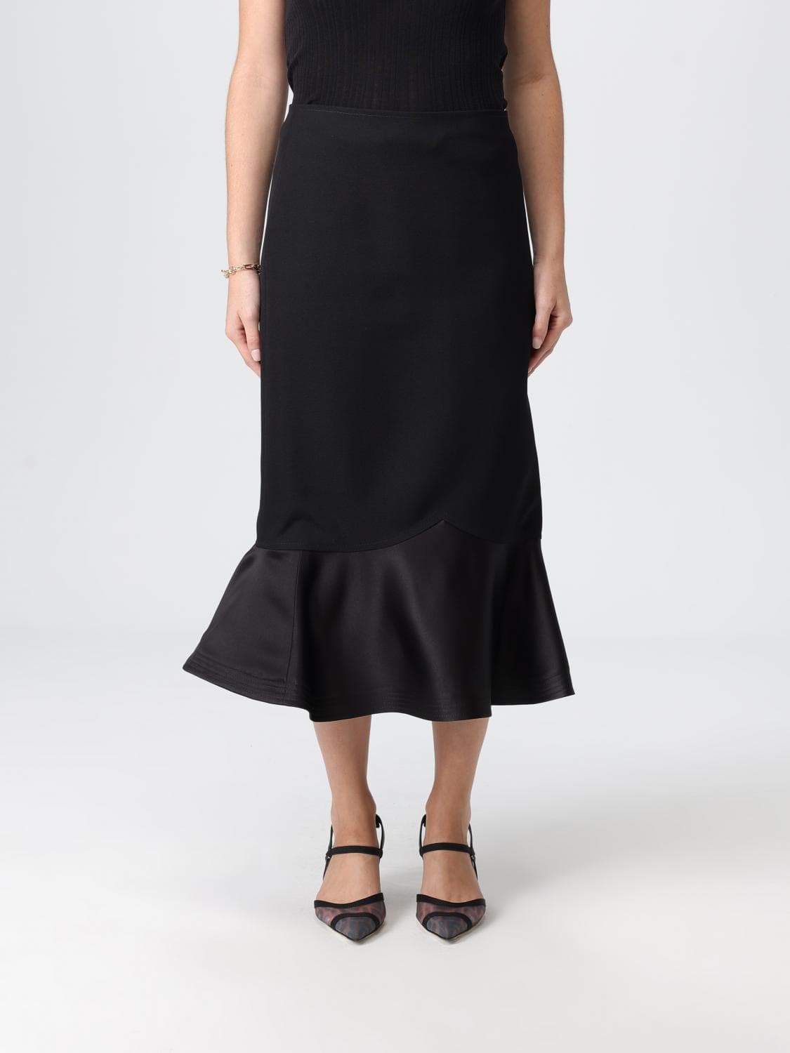 Fendi Skirt Woman color Black