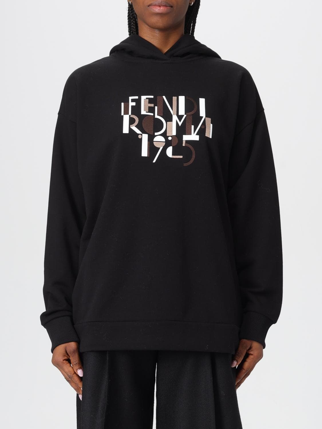 Fendi Sweatshirt Woman color Black