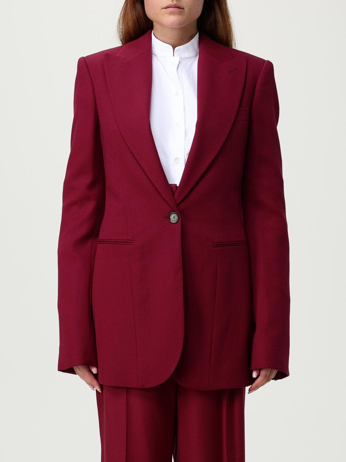Stella Mccartney Jacket Woman color Burgundy