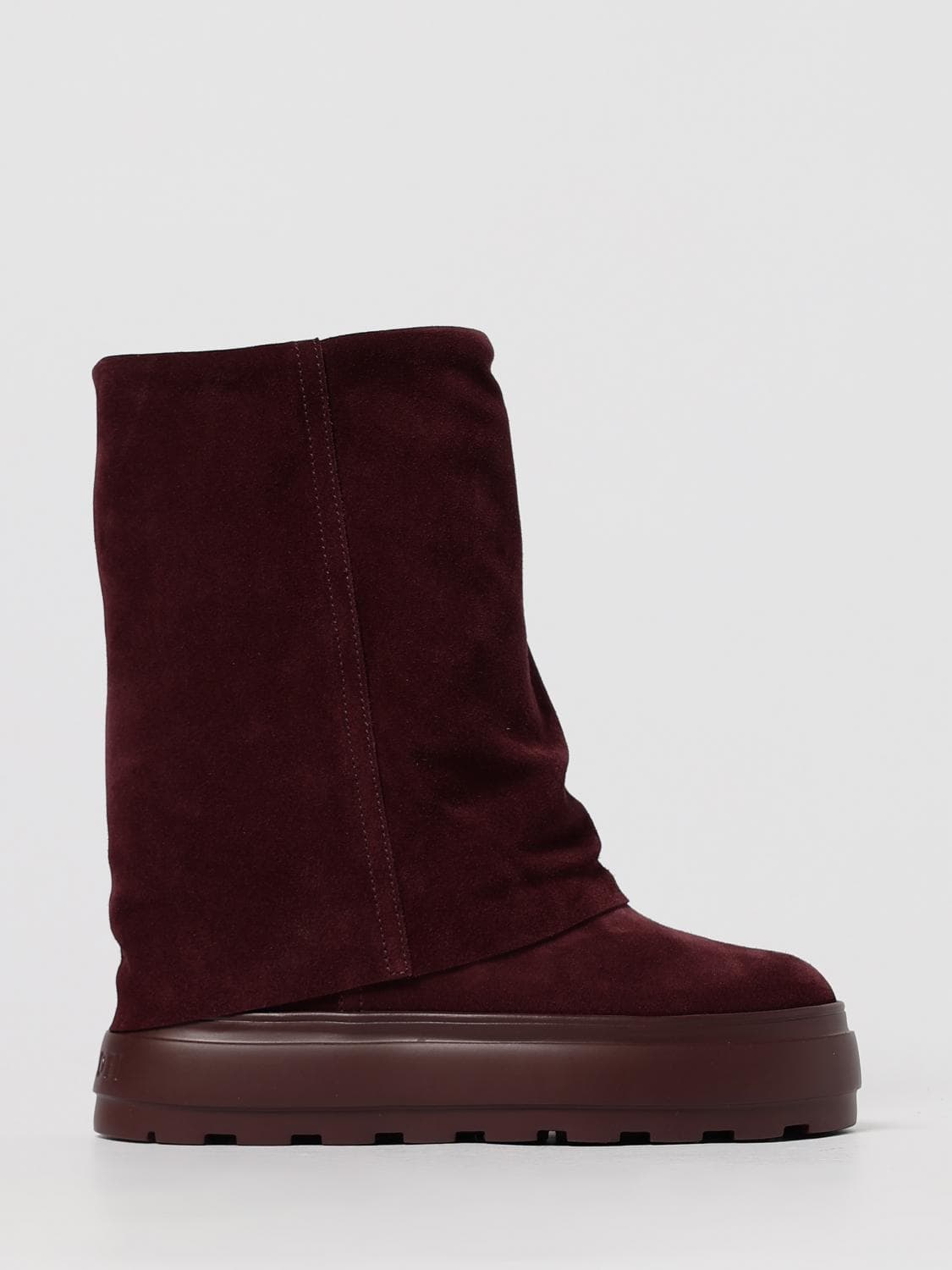 Casadei Boots Woman color Burgundy · 37½