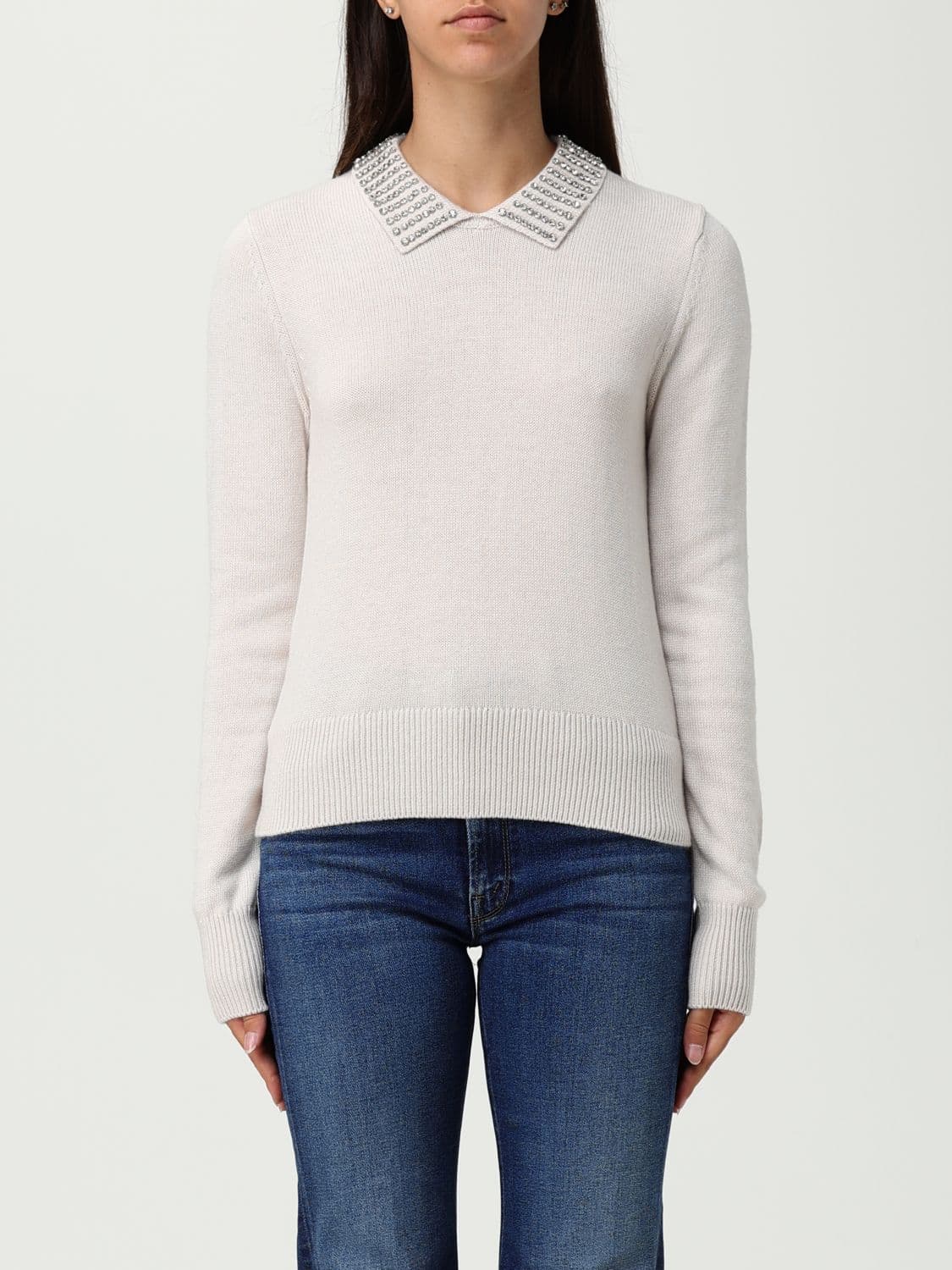 Pinko Polo Shirt Woman color Grey