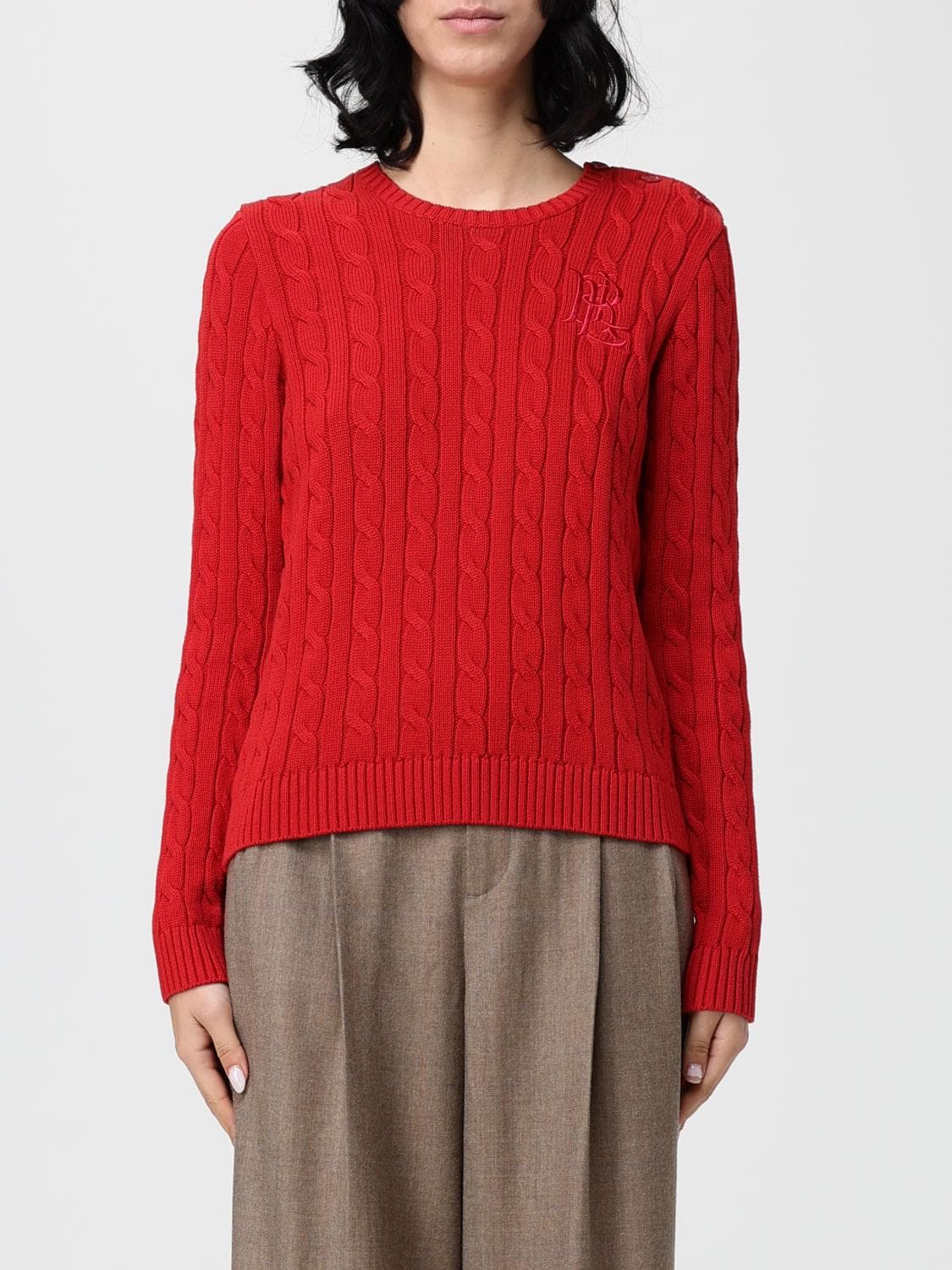 Lauren Ralph Lauren Sweater Woman color Red · XL