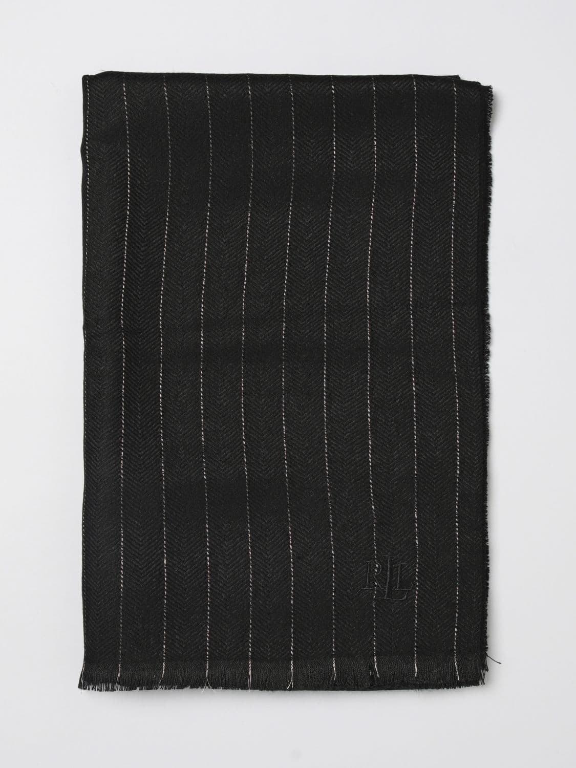 Lauren Ralph Lauren Scarf Woman color Black