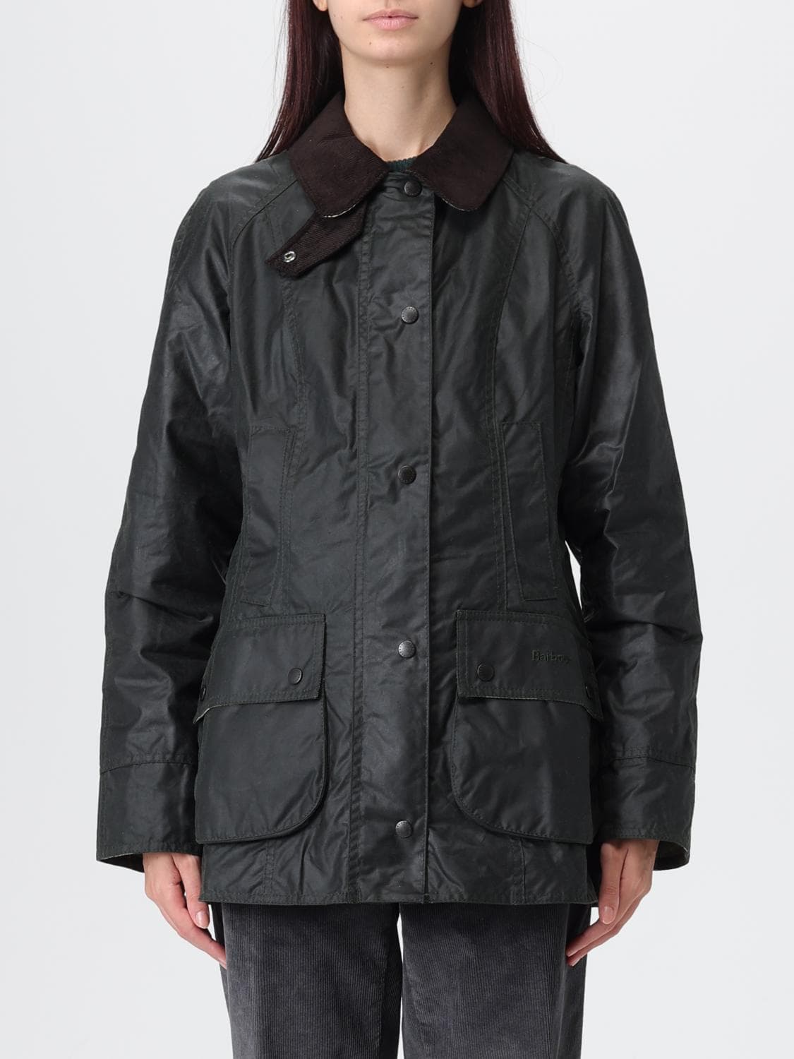 Barbour Jacket Woman color Sage