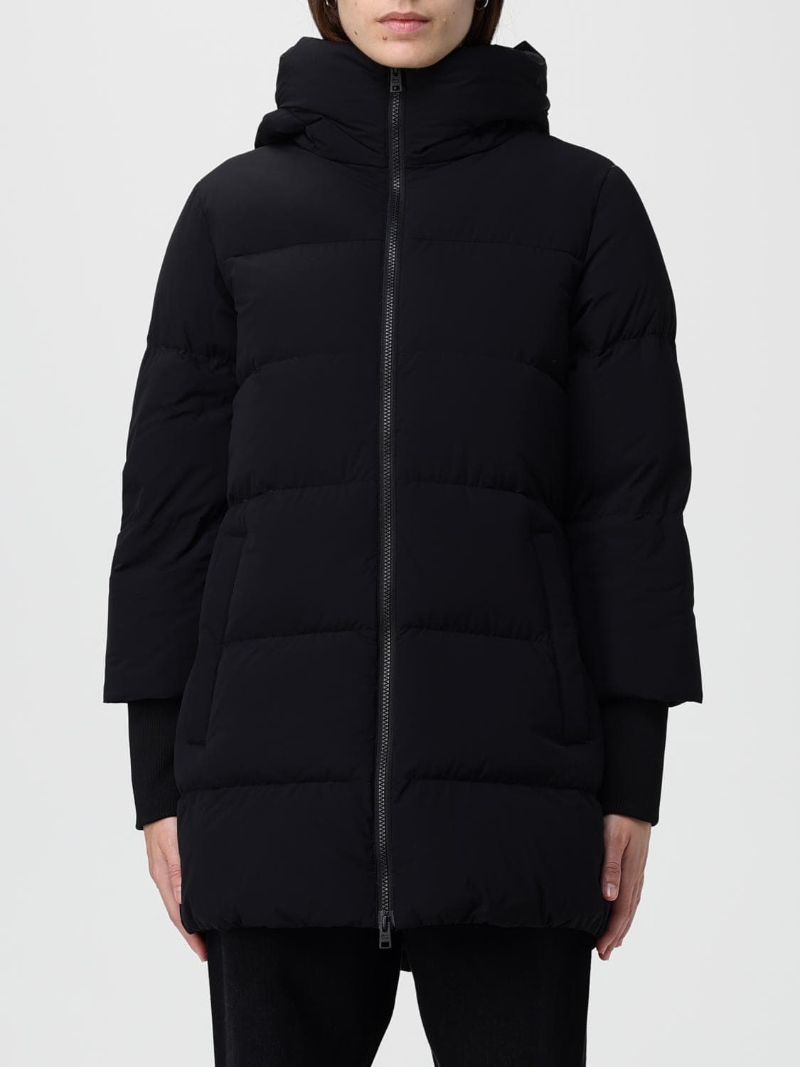 Woolrich Jacket Woman color Black · S