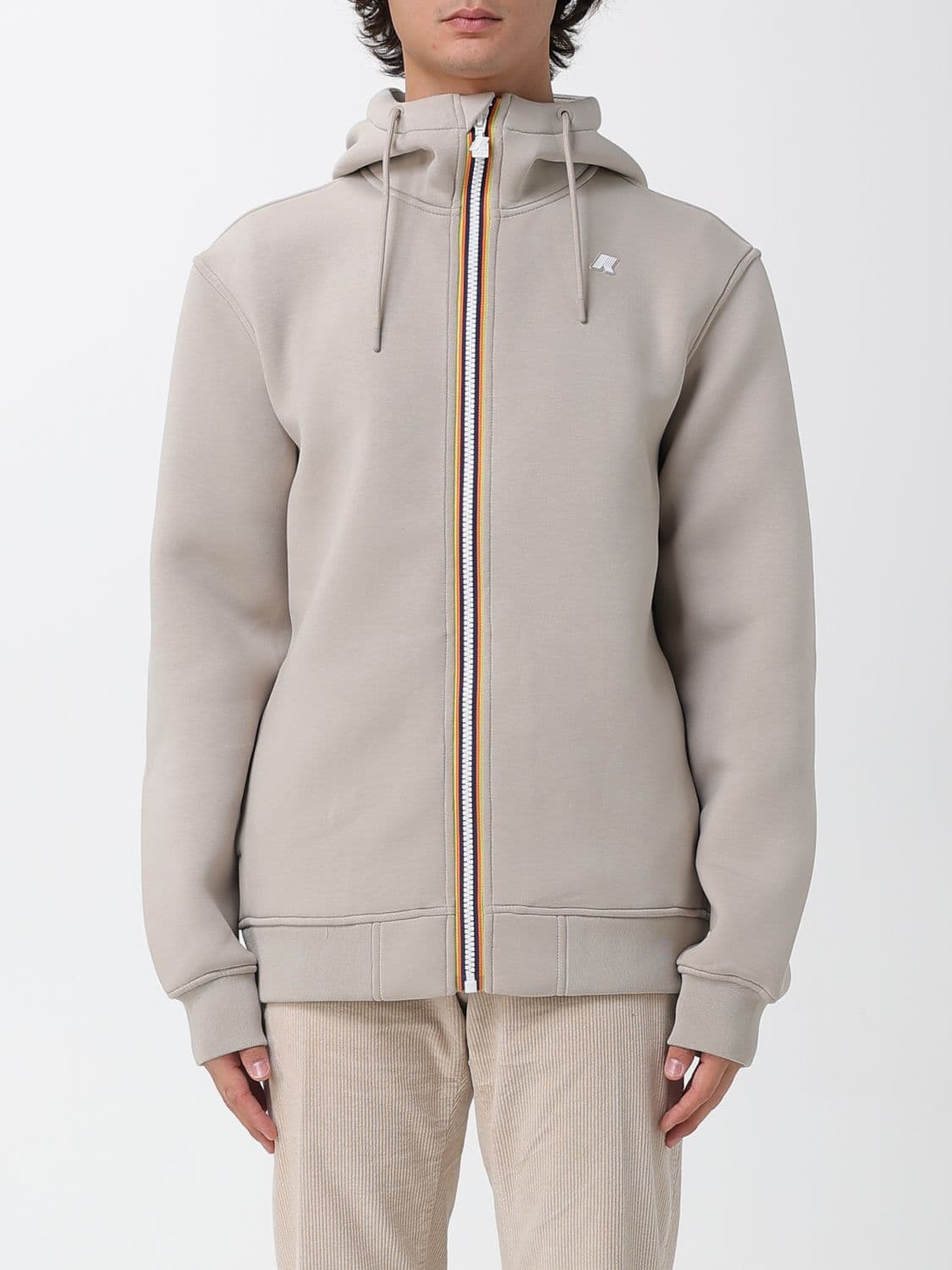 K-Way Sweatshirt Men color Beige