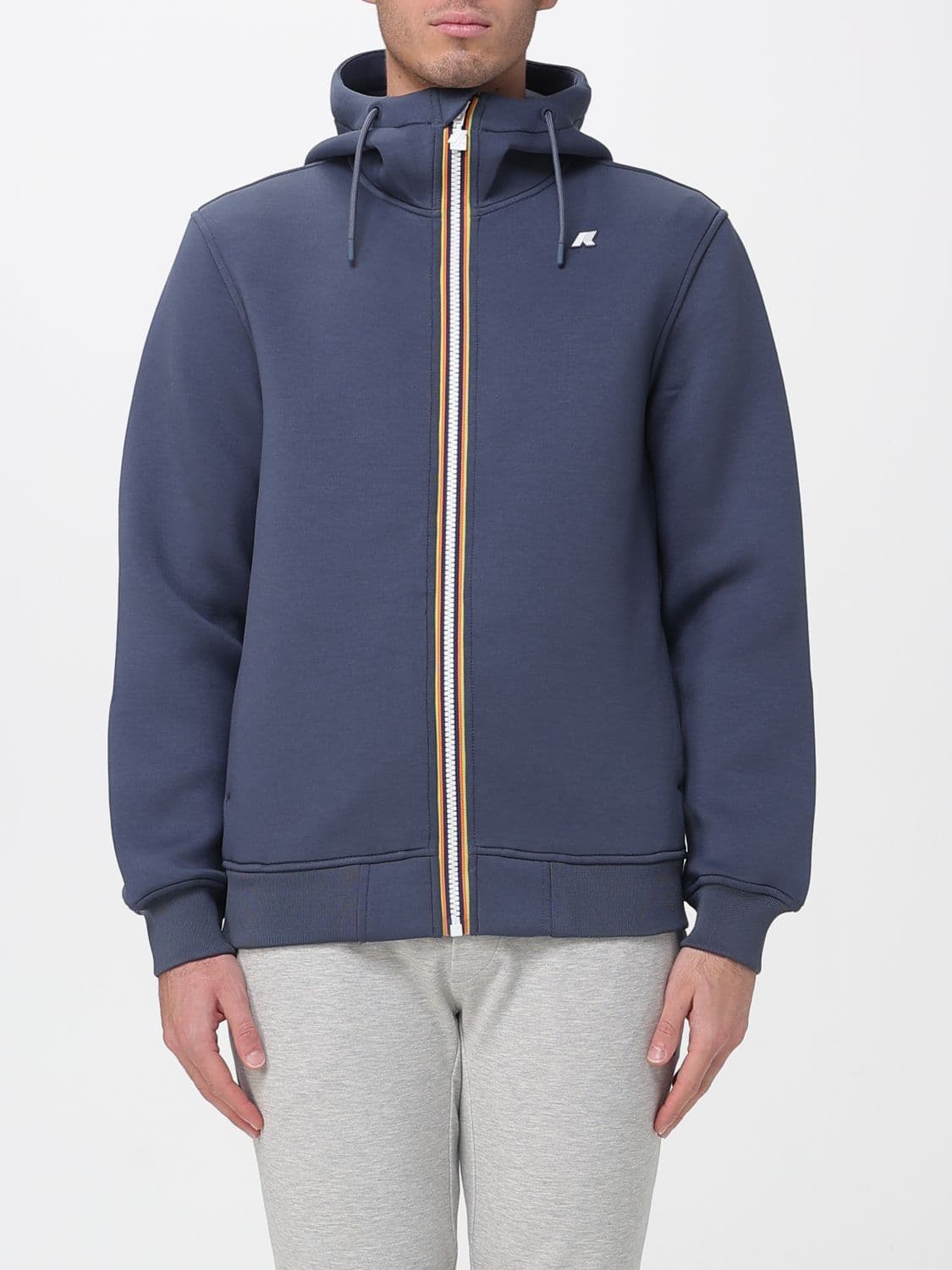 K-Way Sweatshirt Men color Blue 1