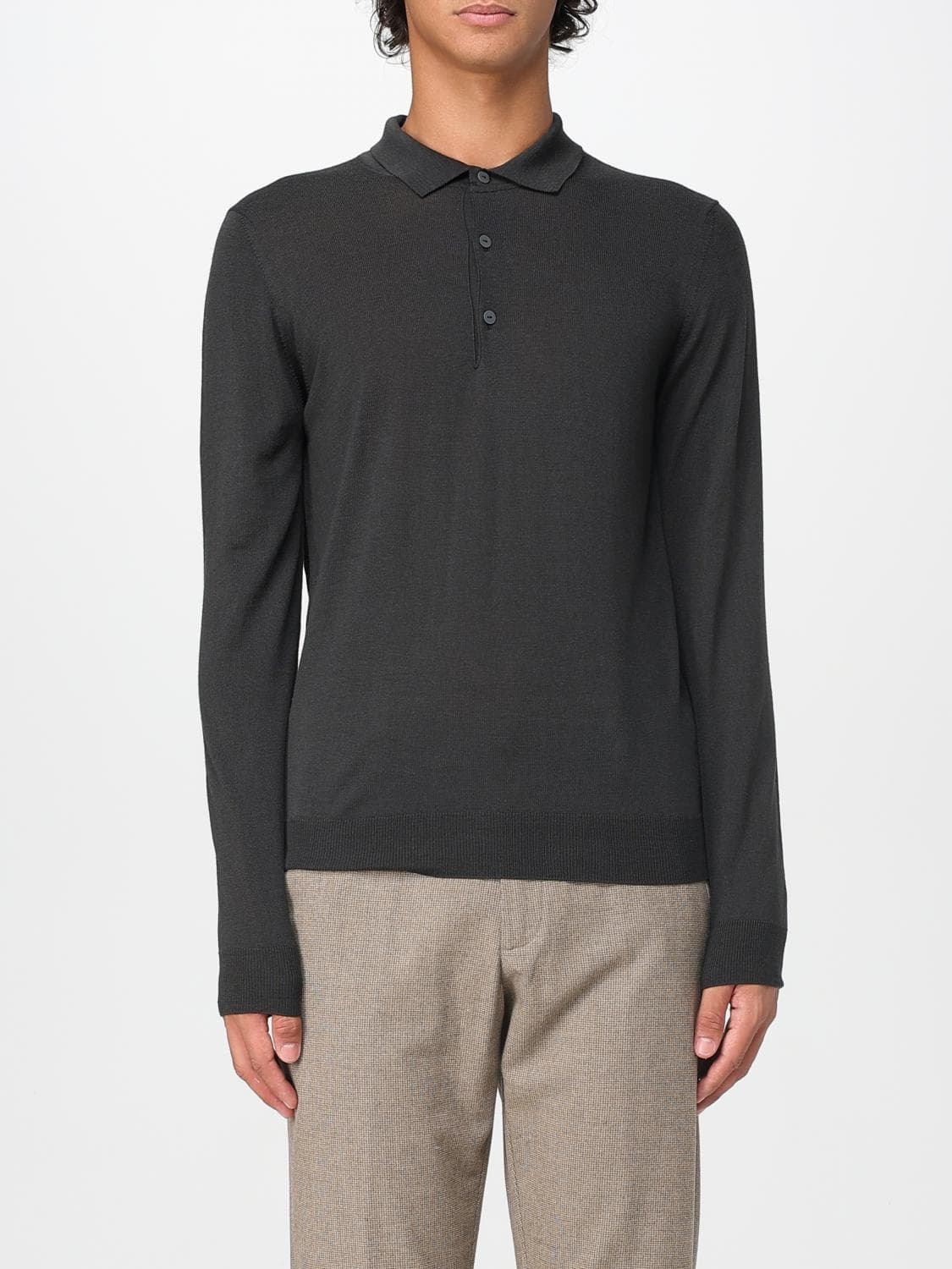 K-Way Polo Shirt Men color Grey · S